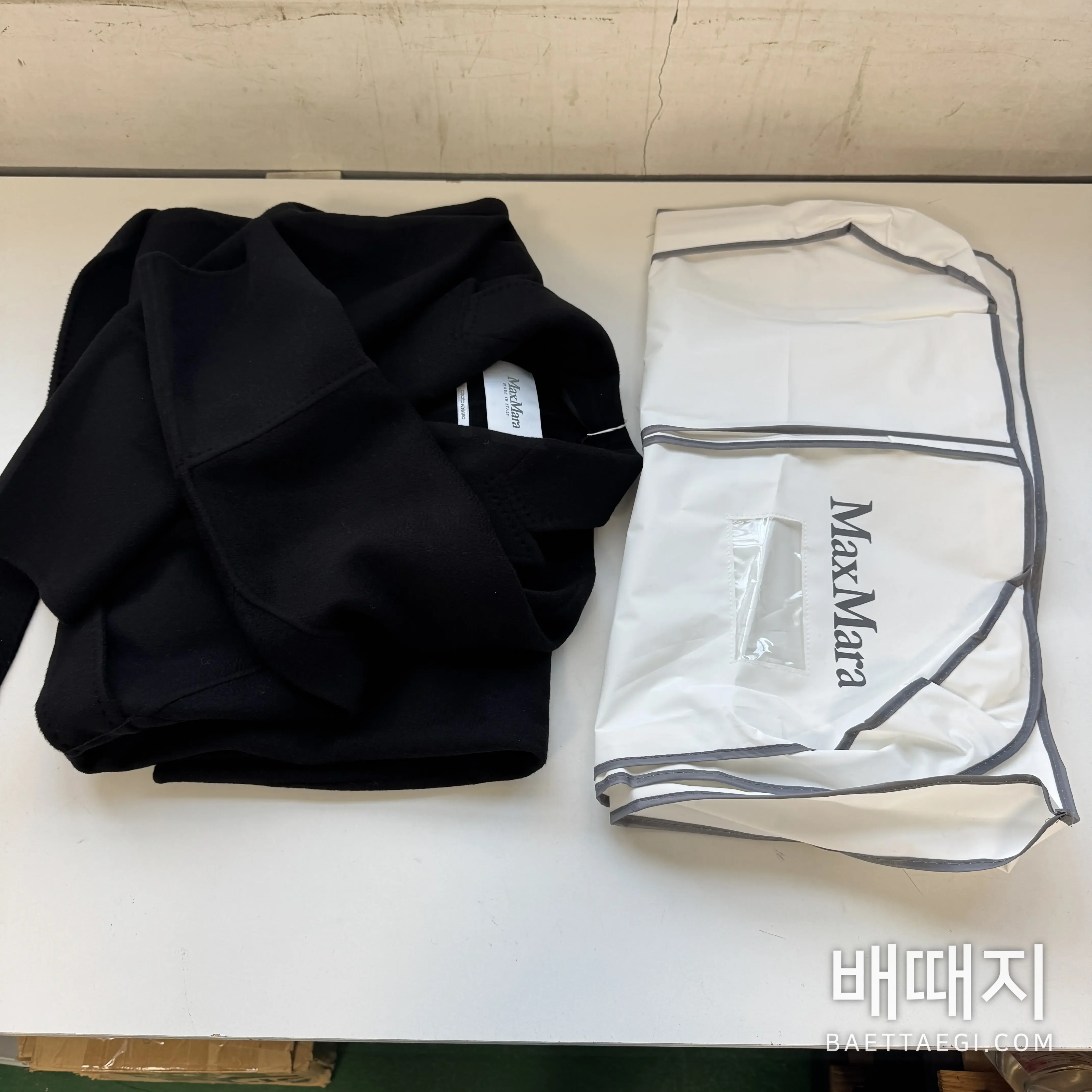 패딩 캐시미어 코트 검수사진 5