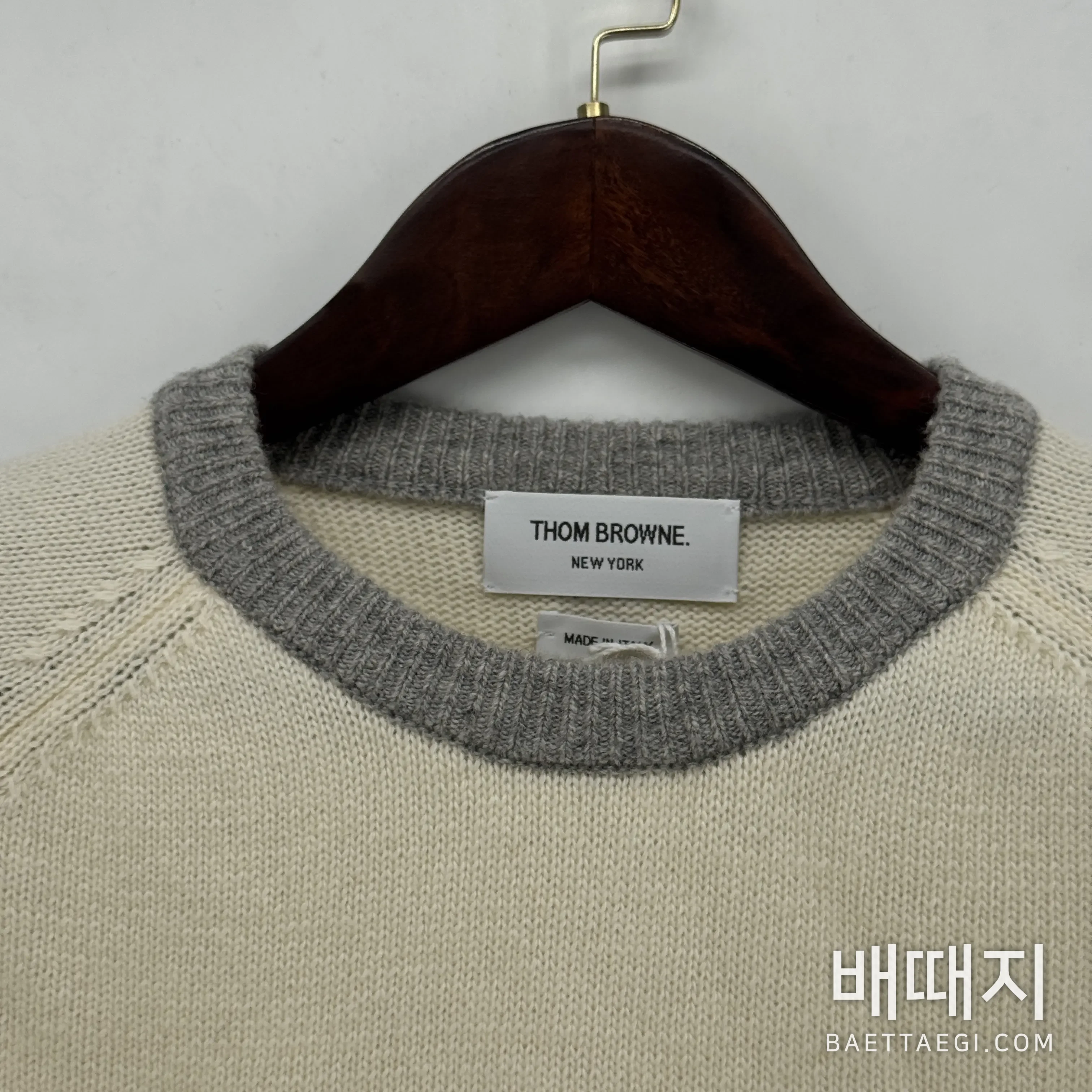 톰브라운 니트 검수사진 4