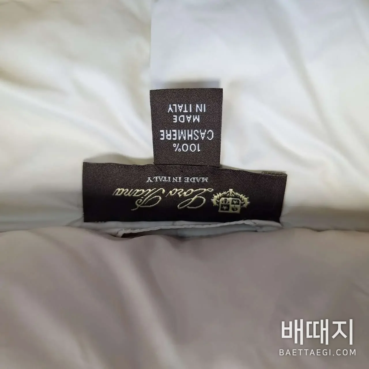 로로피아나 여성 구스 다운 패딩 검수사진 4