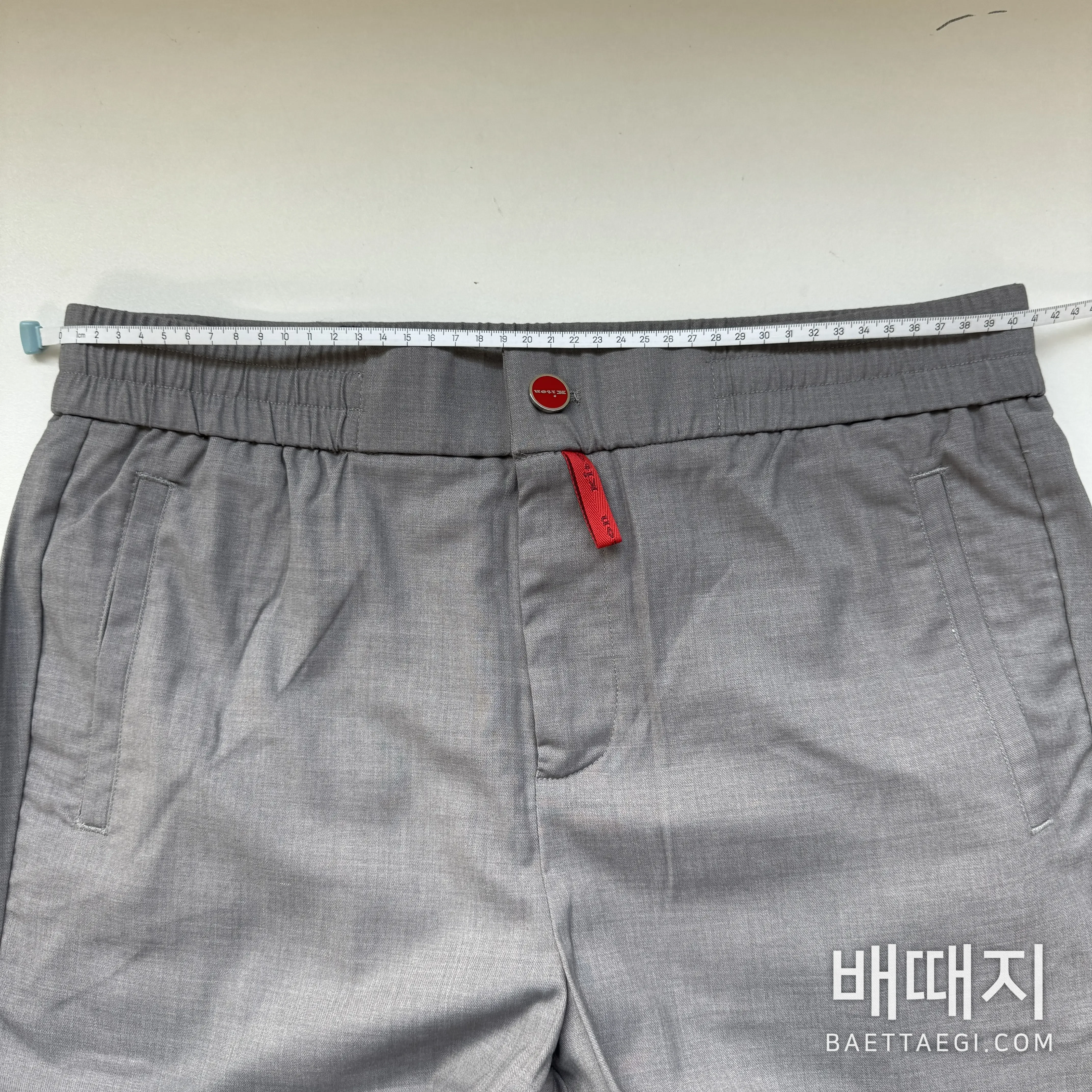 키톤 빈티지 스타일 린넨 남성 세트 검수사진 5