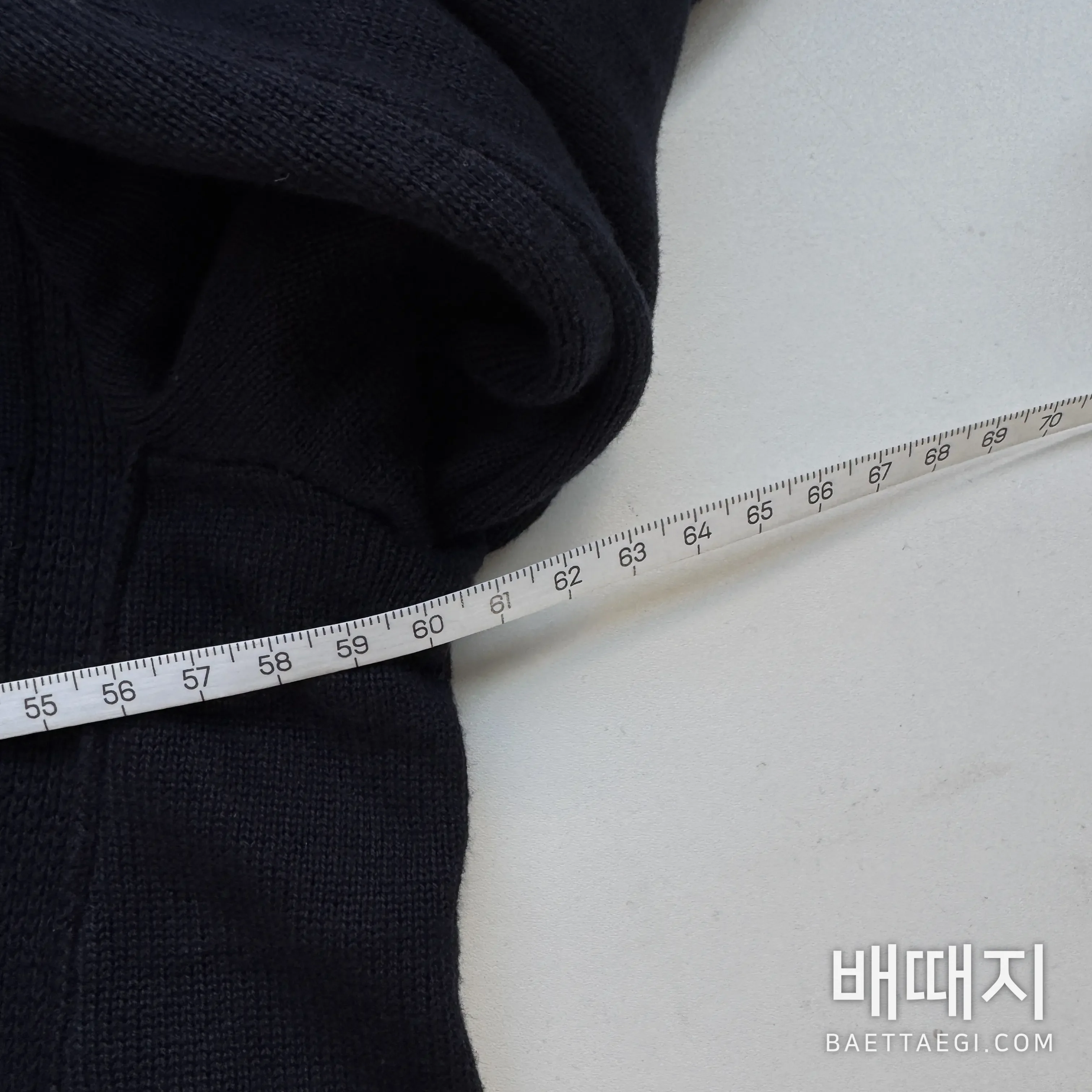 루이비통 나일론 혼방 지퍼 터틀넥 자켓 검수사진 3