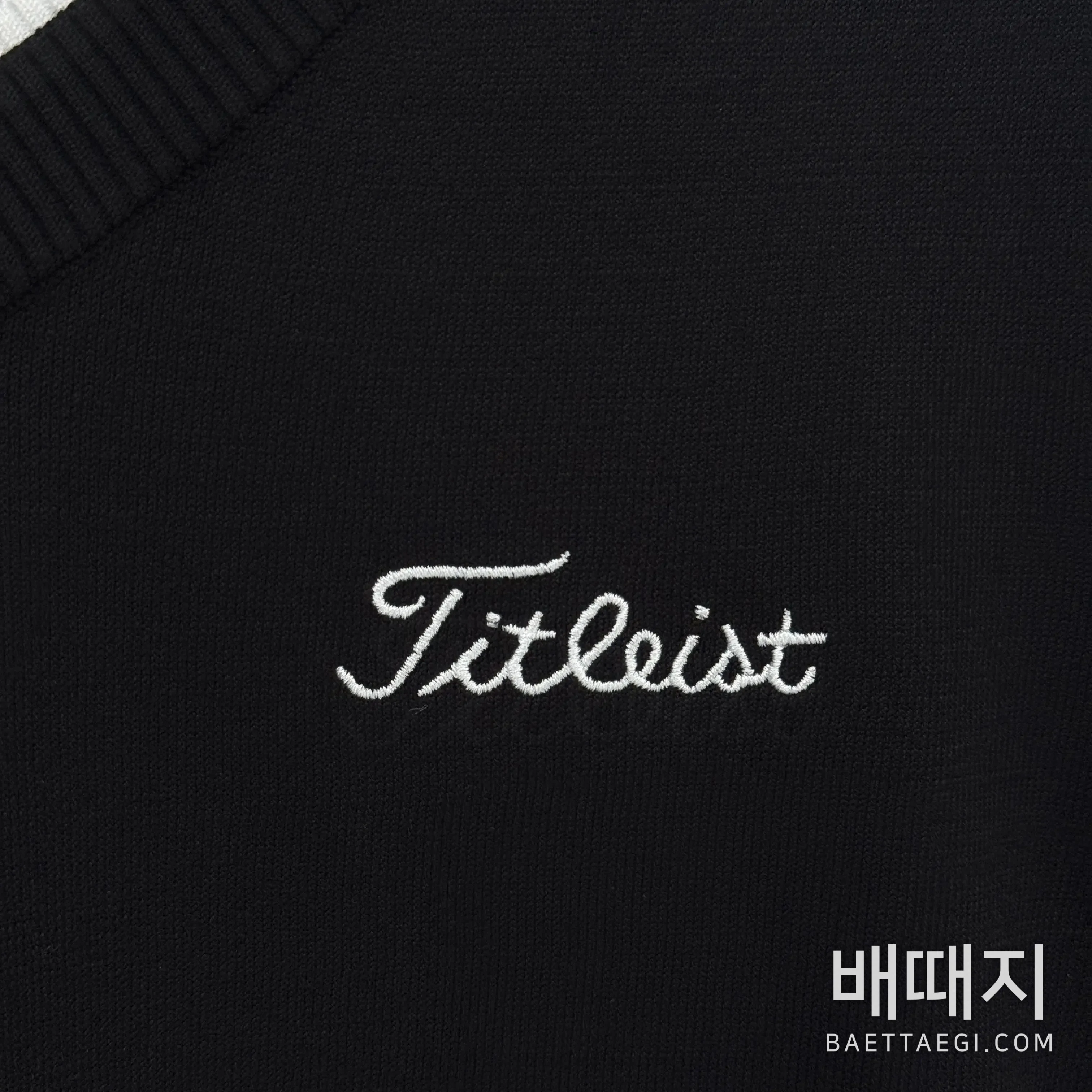 타이틀리스트 여성 V넥 니트웨어 검수사진 5