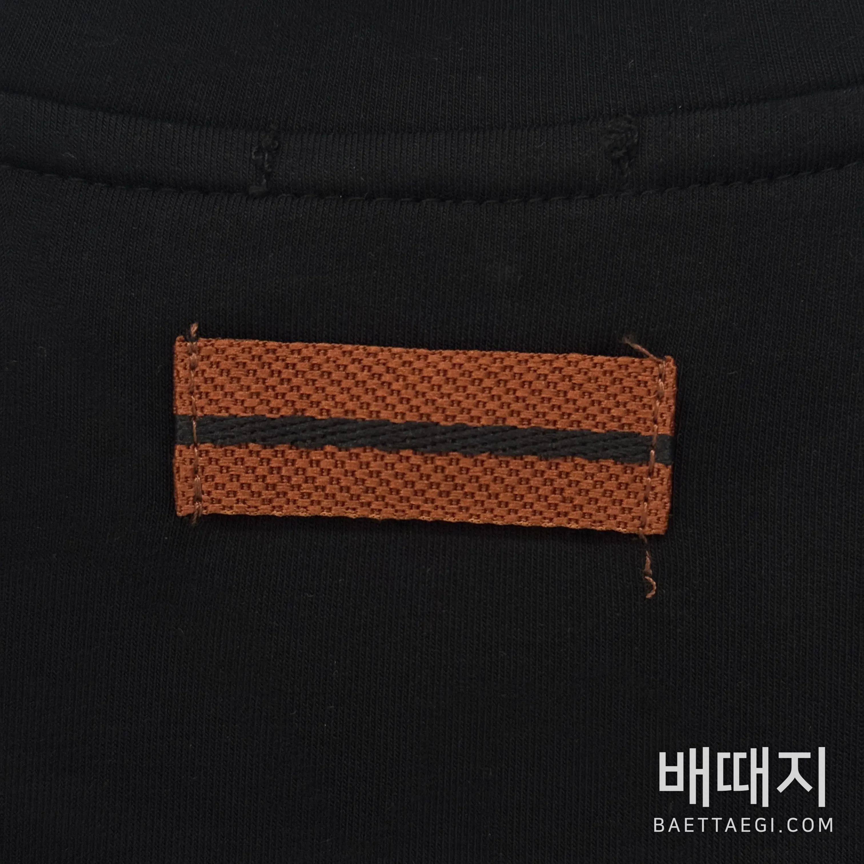 제냐 남성 모달 긴팔 스웨트셔츠 검수사진 3