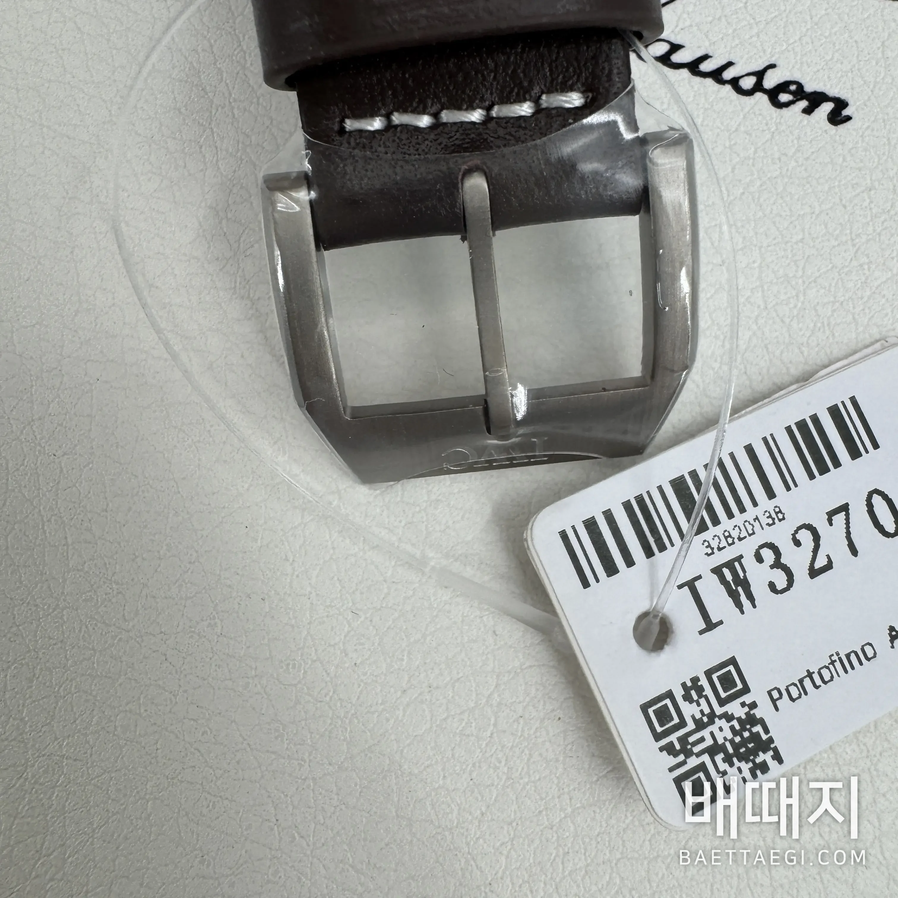 IWC 파일럿 마크 XVIII 티타늄 시계 IW327006 42502 검수사진 7