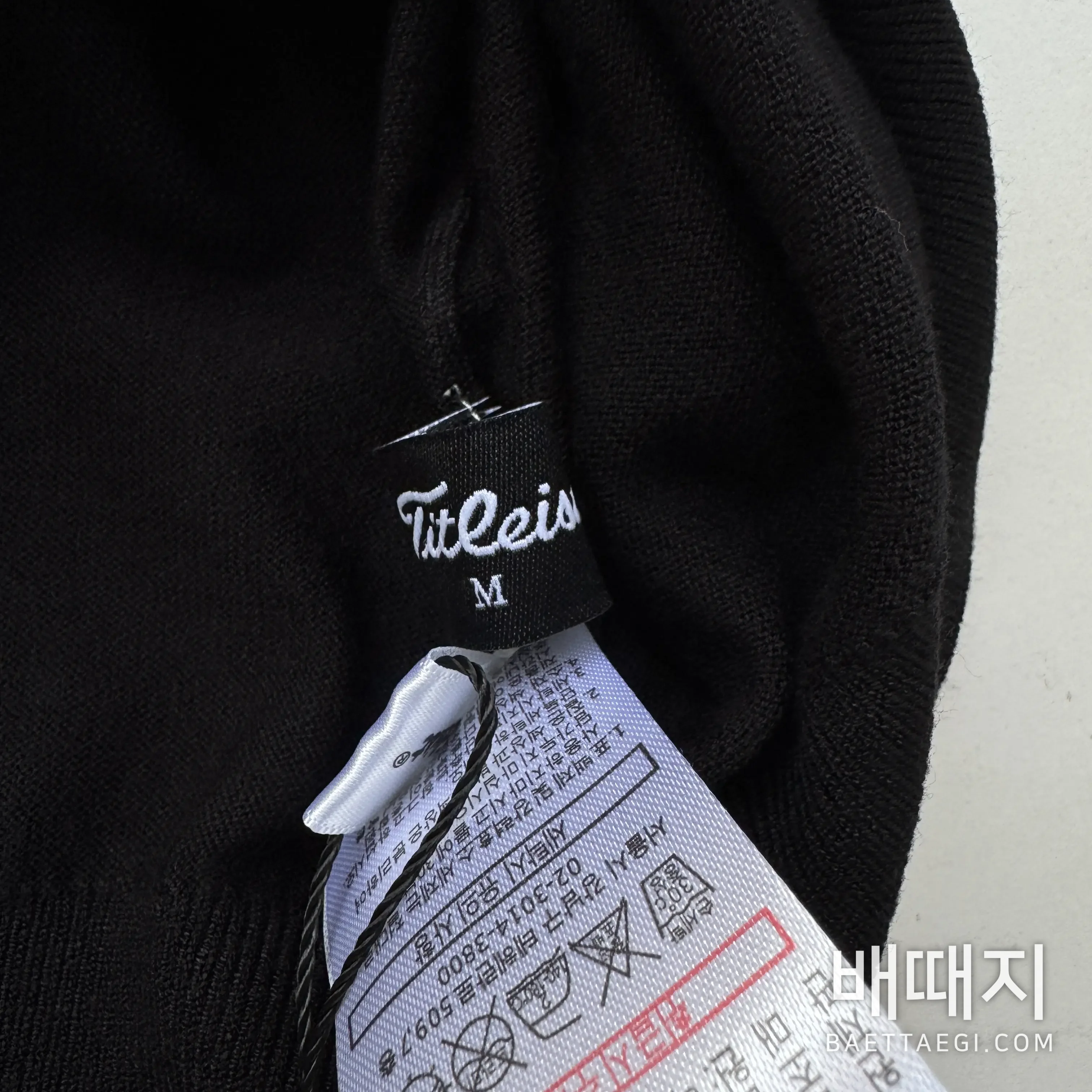 타이틀리스트 여성 V넥 니트웨어 202538 검수사진 7