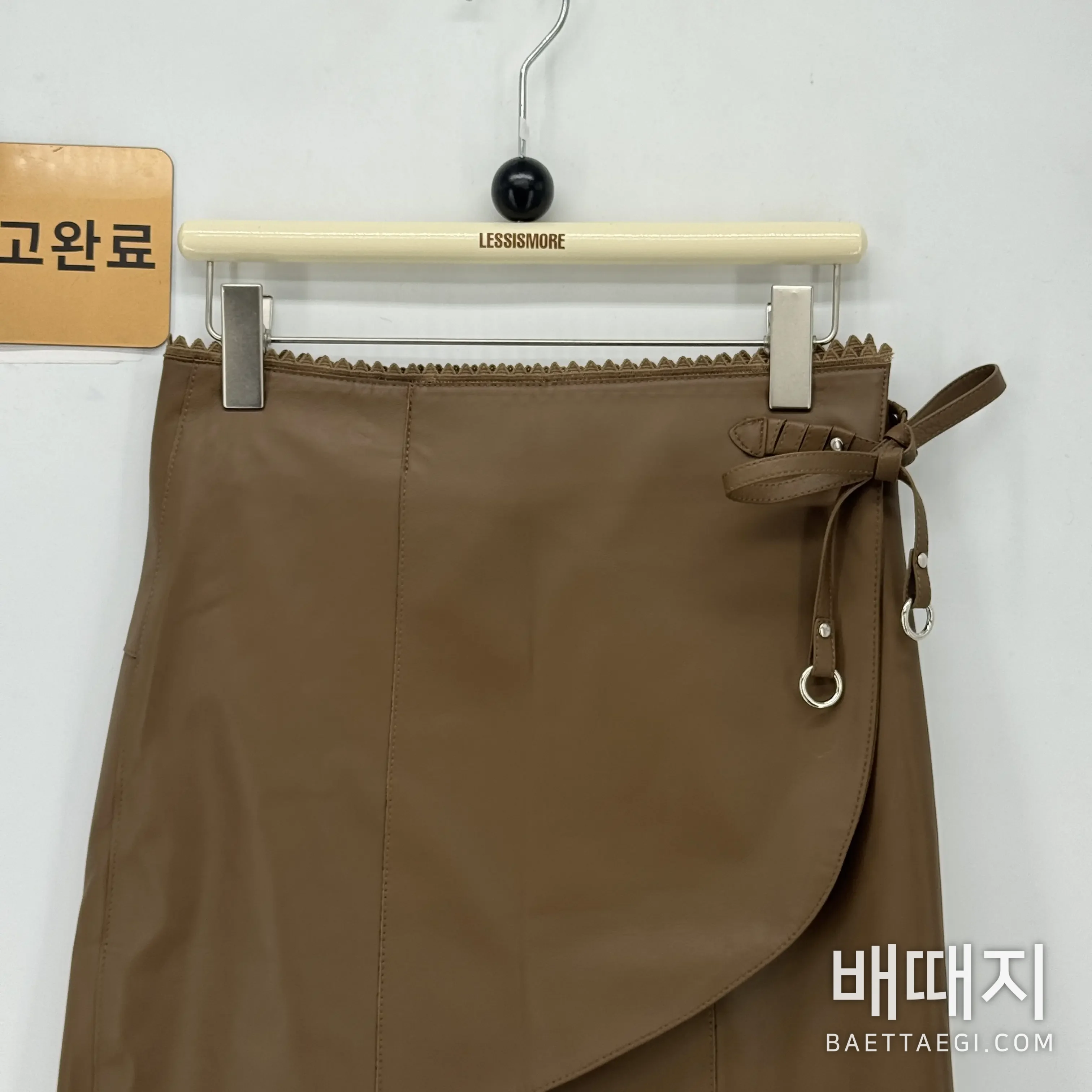 에르메스 여성 가죽 스커트 198949 검수사진 8