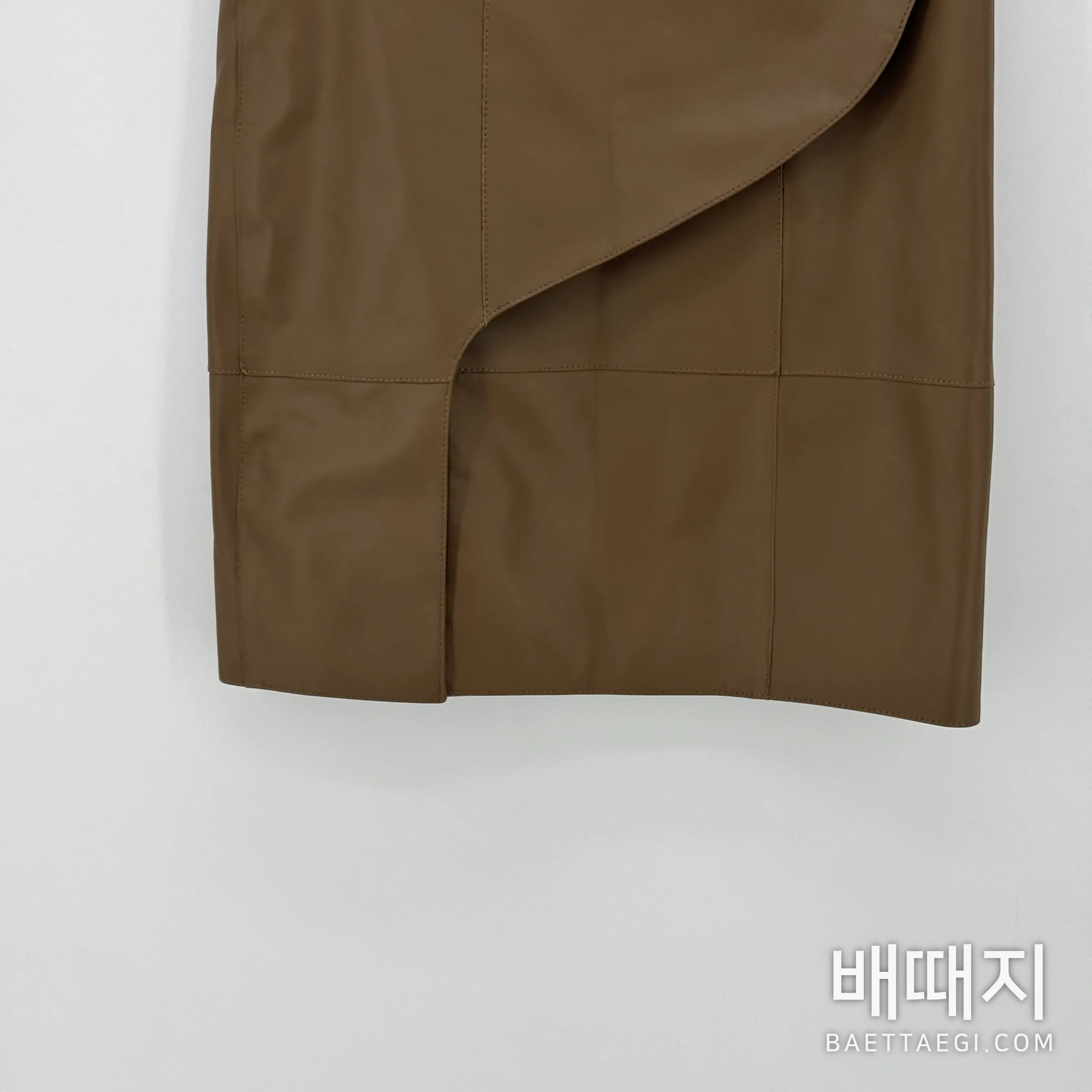 에르메스 여성 가죽 스커트 검수사진 2