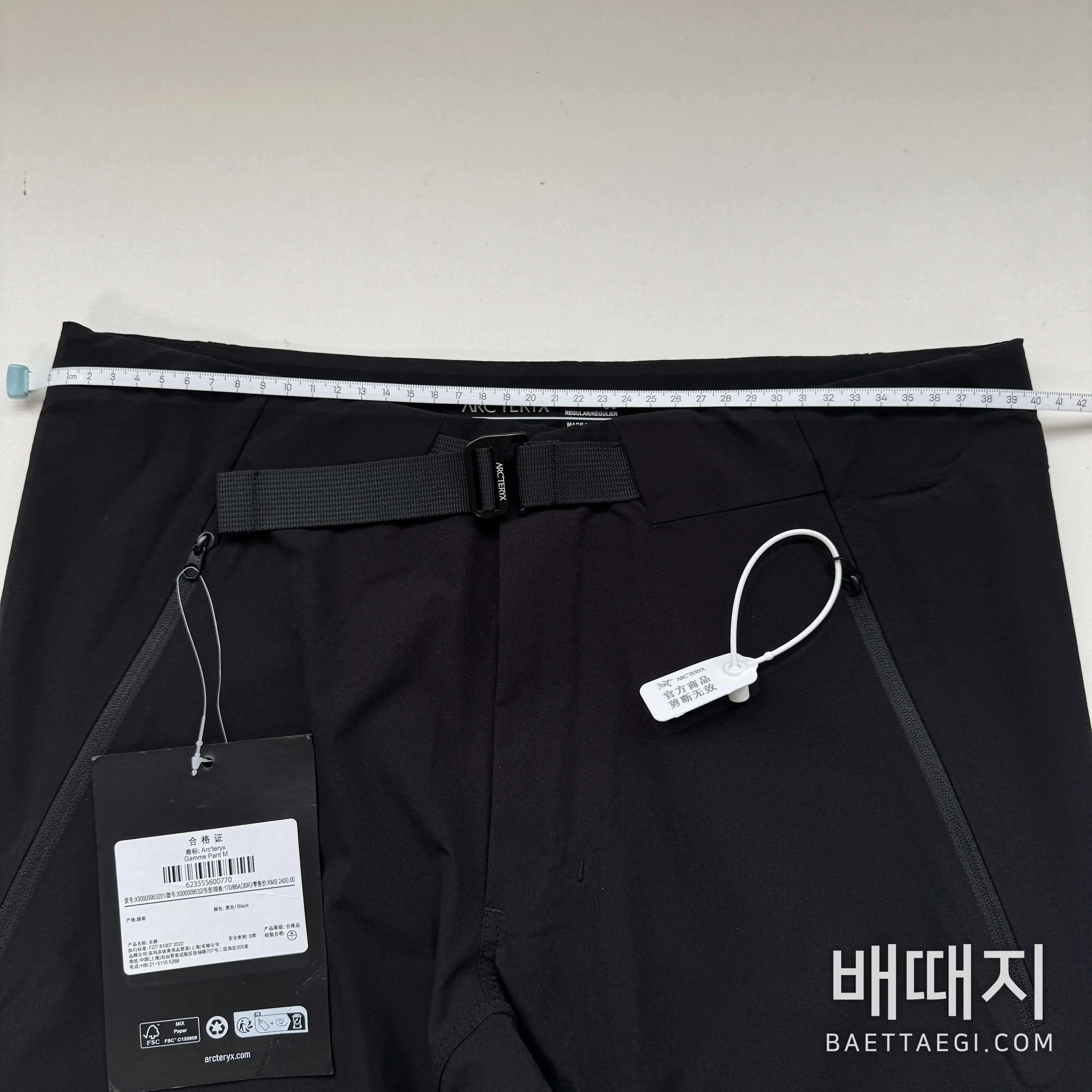 아크테릭스 감마 LT 남성 바지 158870 검수사진 8
