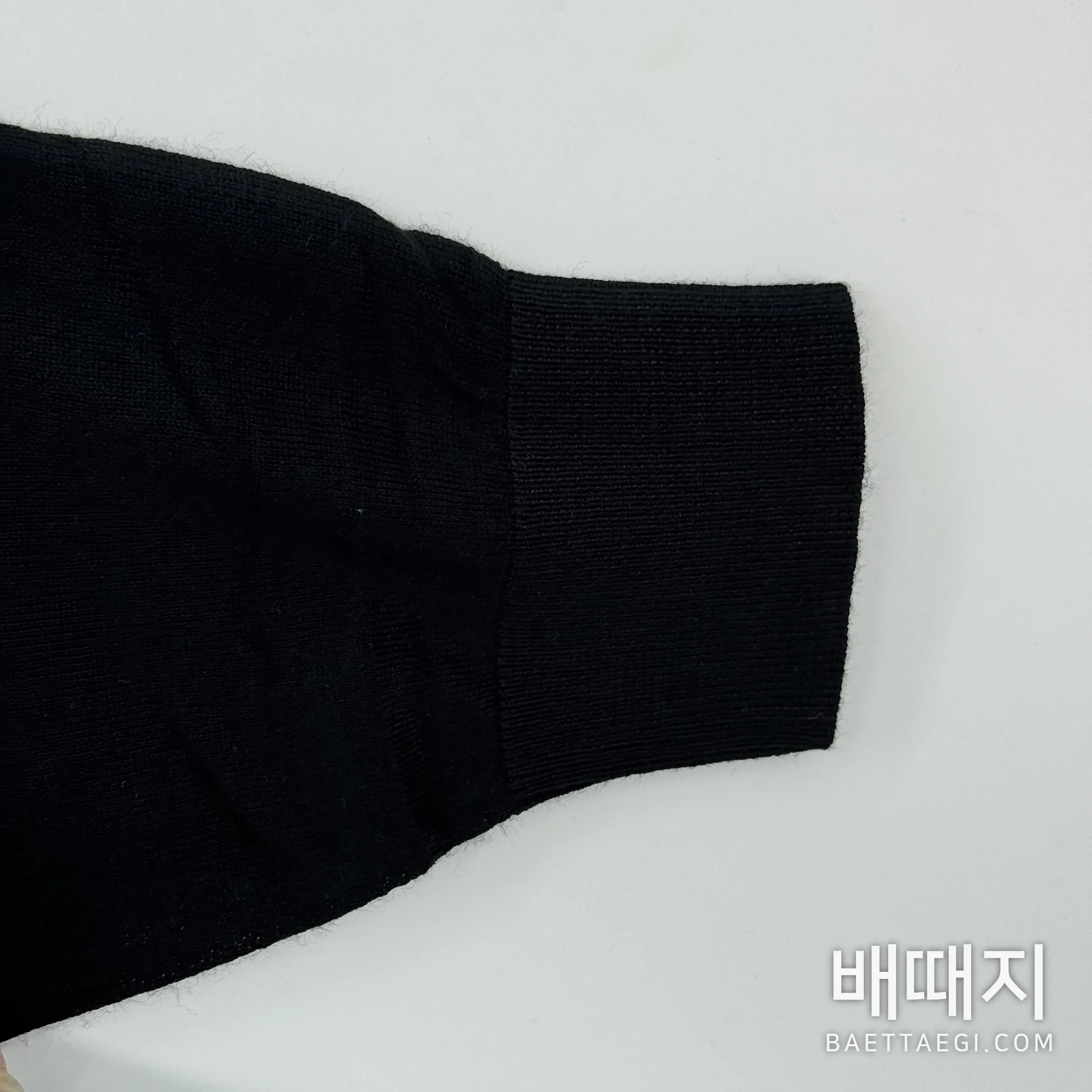 로로피아나 울 긴소매 남성 니트 폴로셔츠 검수사진 2