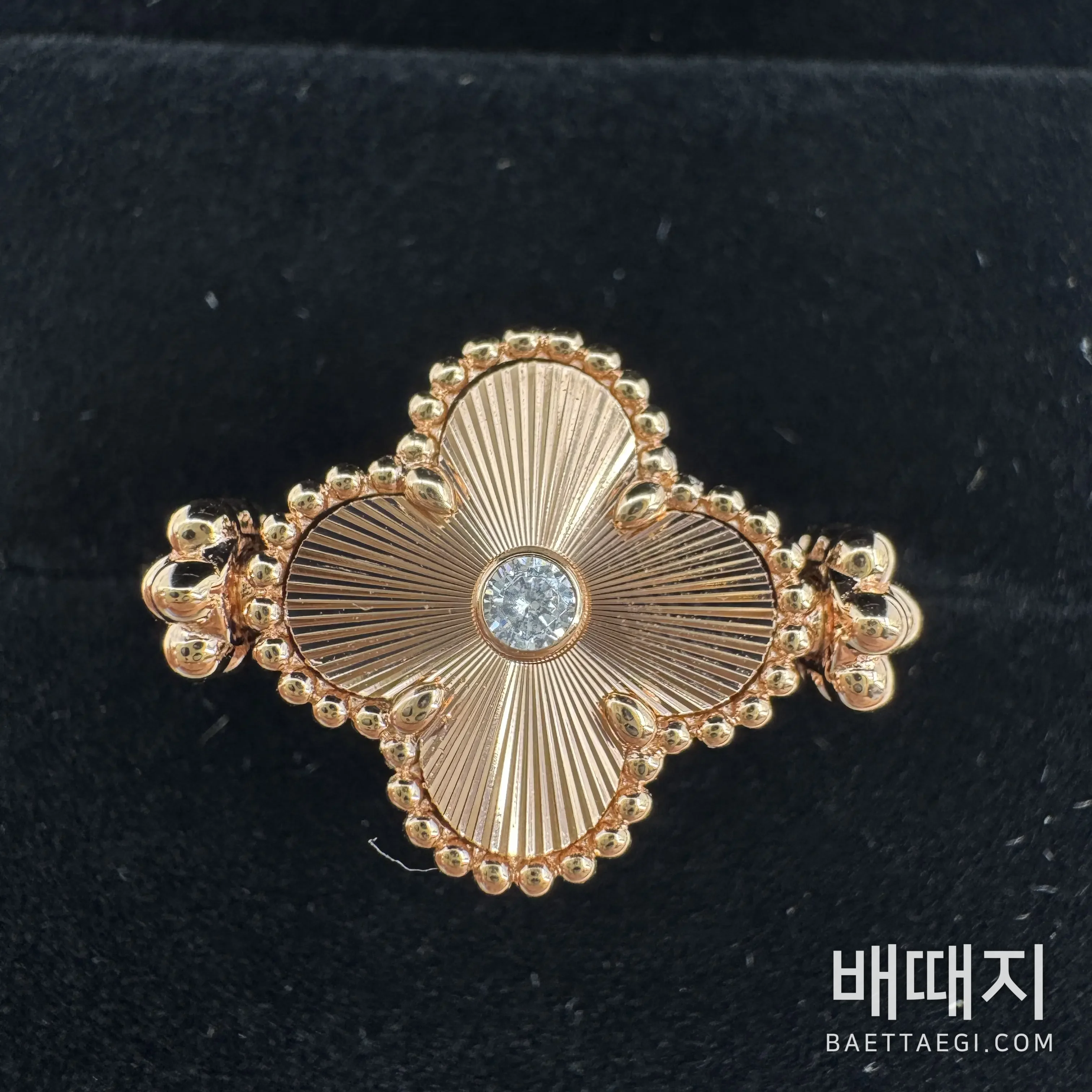 반클리프앤아펠 알함브라 리버시블 반지 검수사진 3