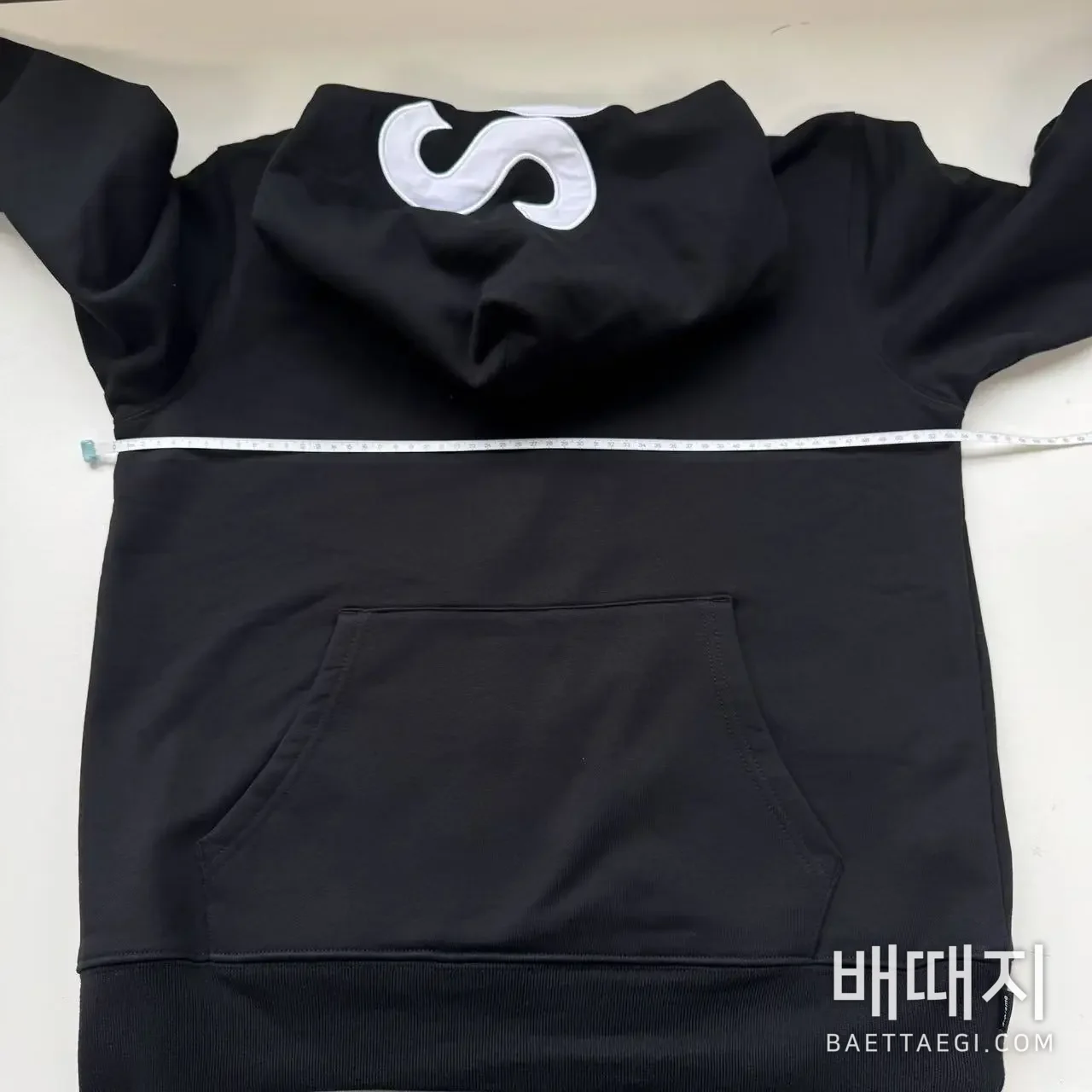 슈프림 사틴 아플리케 후드 검수사진 8
