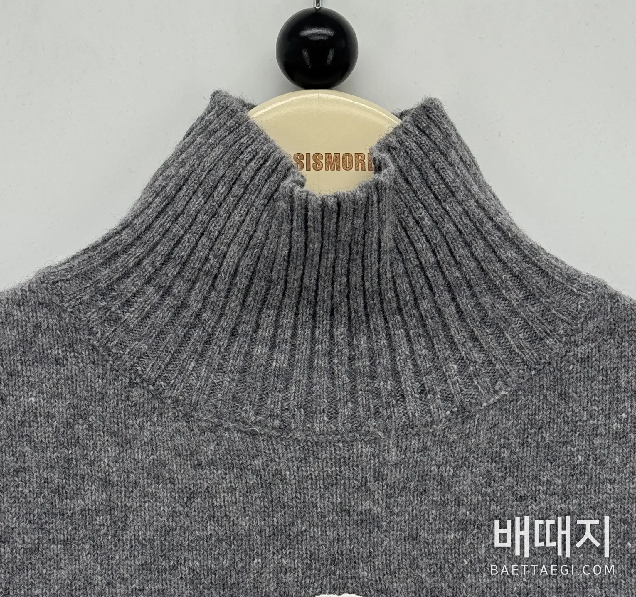 샤넬 터틀넥 반팔 니트 여성의류 검수사진 5