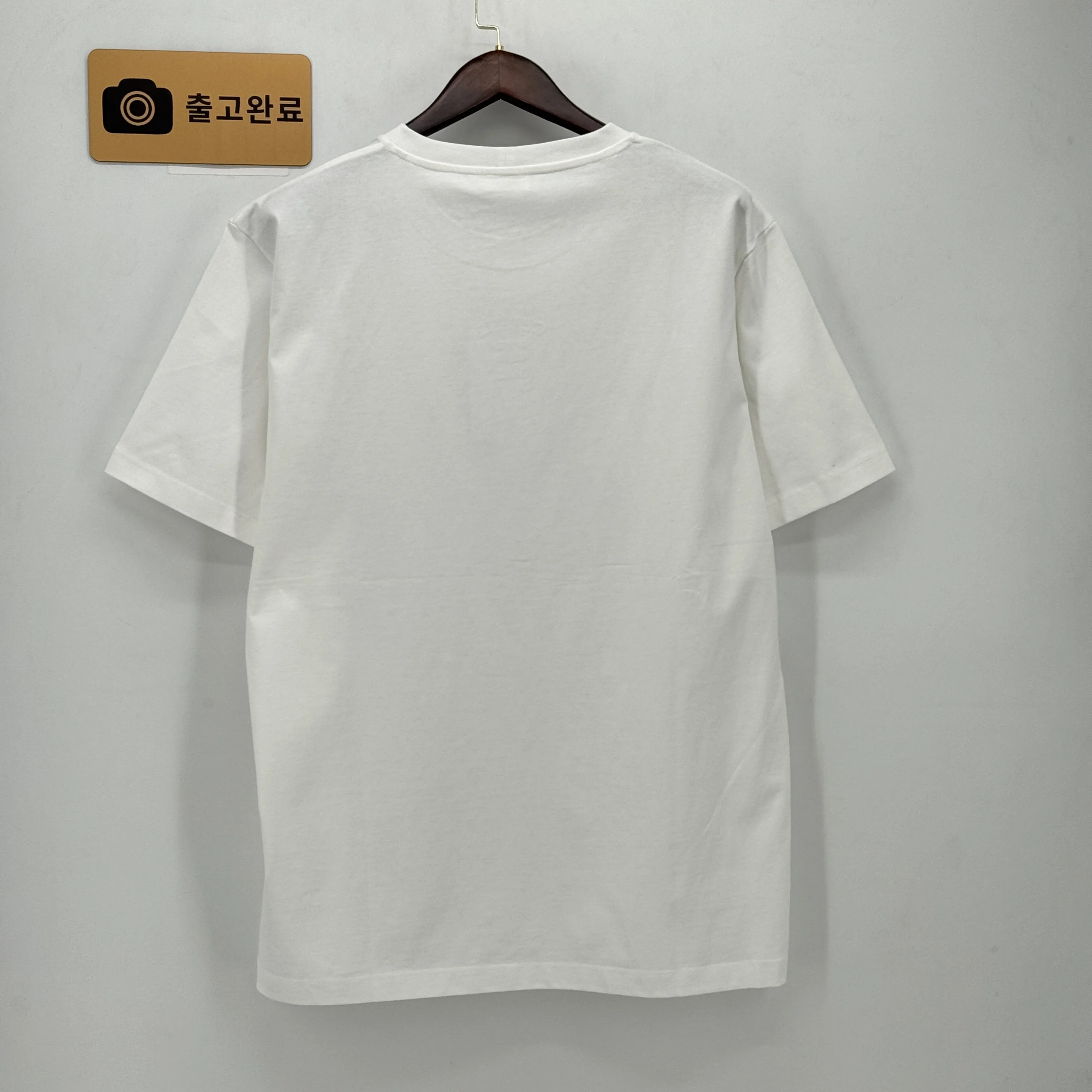 셀린느 초봄 자수 코튼 오버핏 반팔 티셔츠 검수사진 2