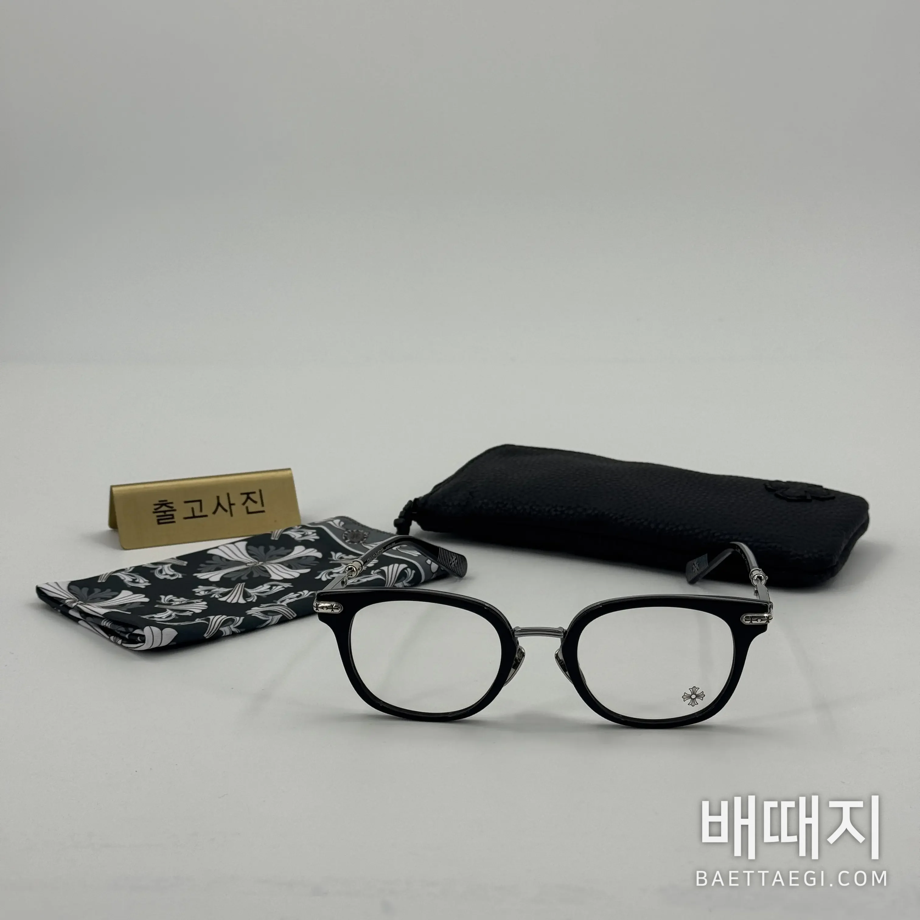 크롬하츠 BONENNOISSEUR II925 실버 선글라스 107684 검수사진 1