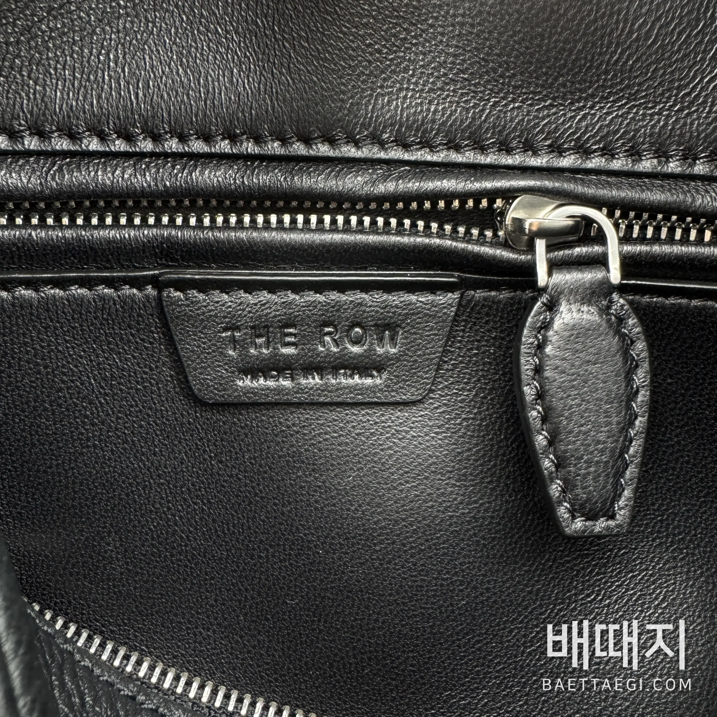 더로우 크레인 가죽 롱 핸들 가방 75486 검수사진 8