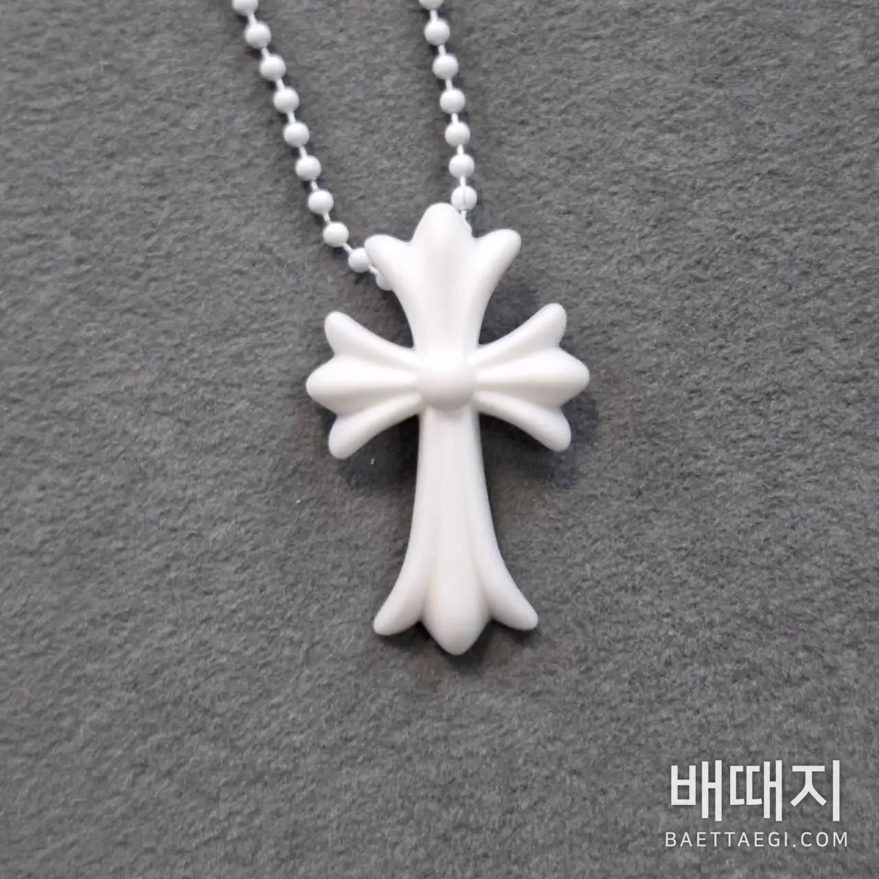 크롬하츠 레진 목걸이 163188 검수사진 2