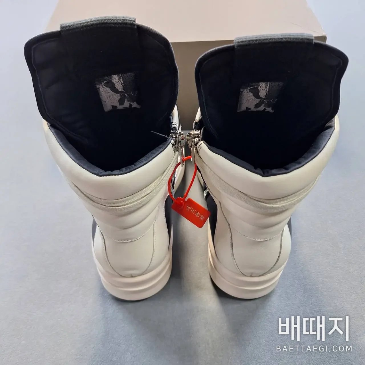릭오웬스 플랫폼 스니커즈 38035 검수사진 3