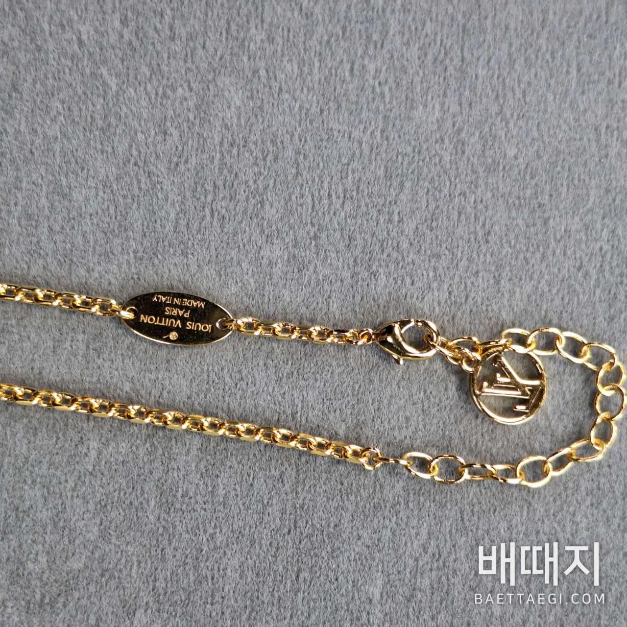루이비통 MY LV 타이거 헤드 목걸이 검수사진 4