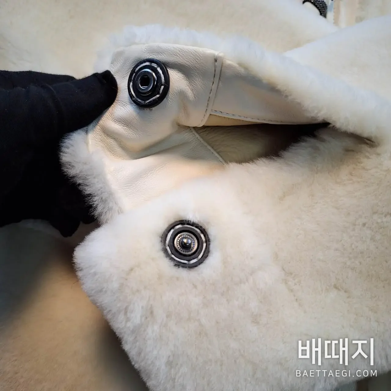 브루넬로쿠치넬리 양가죽 모피 여성 자켓 206296 검수사진 8