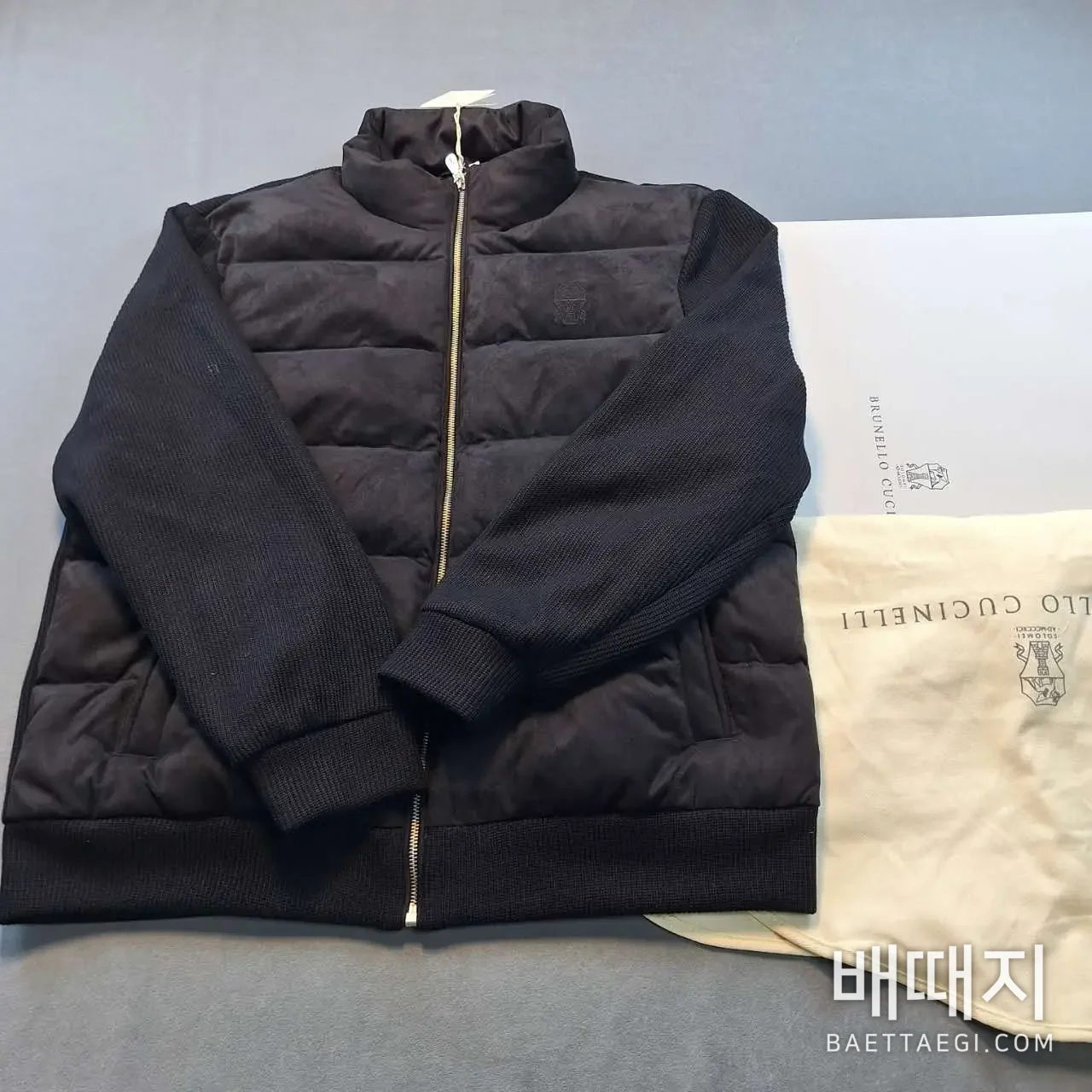 브루넬로쿠치넬리 남성 캐시미어 패딩 자켓 211174 검수사진 1