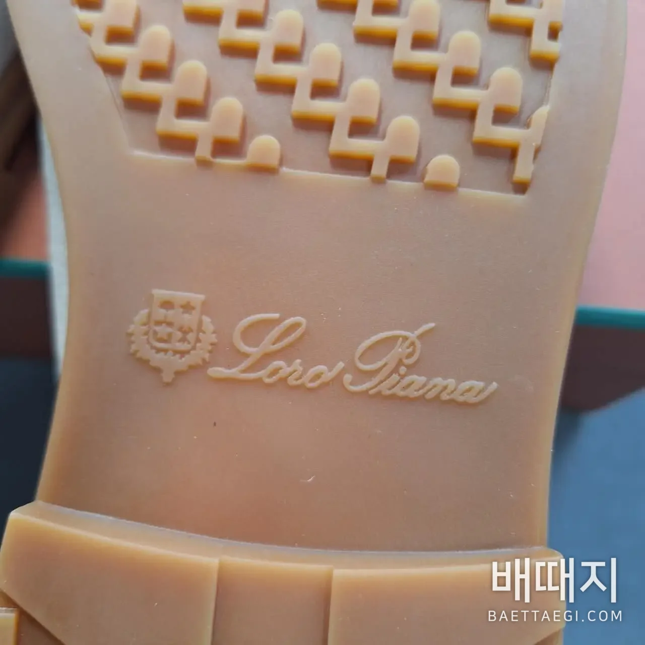 로로피아나 로퍼 스웨이드 205459 검수사진 9