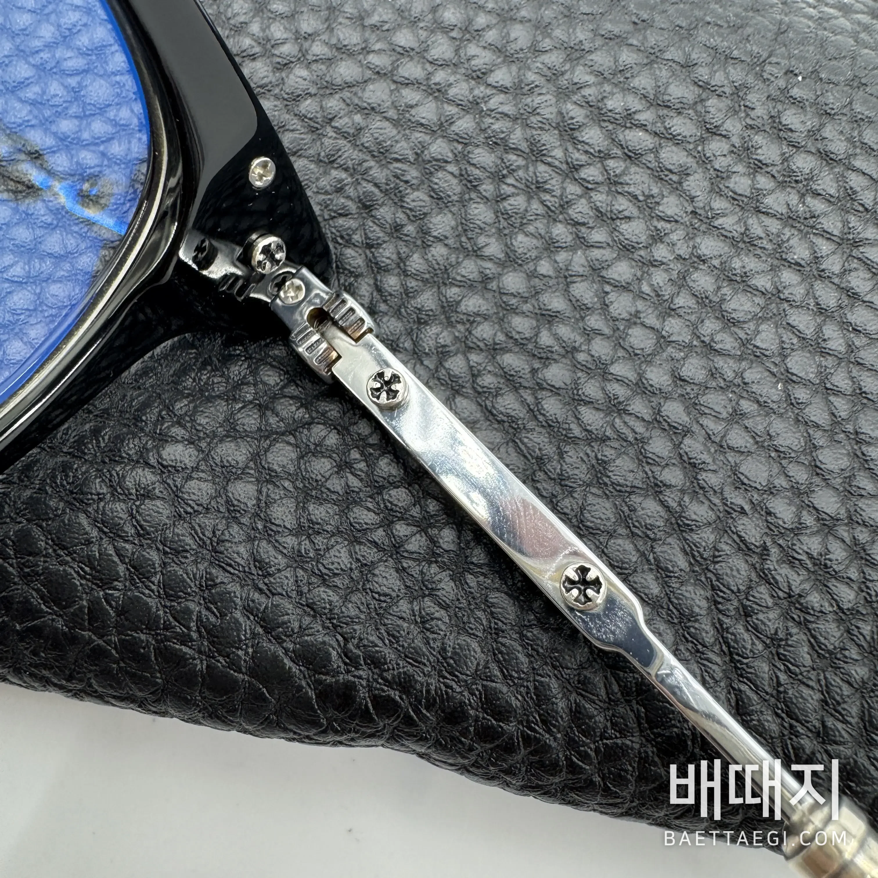 크롬하츠 BONENNOISSEUR II925 실버 선글라스 107684 검수사진 9