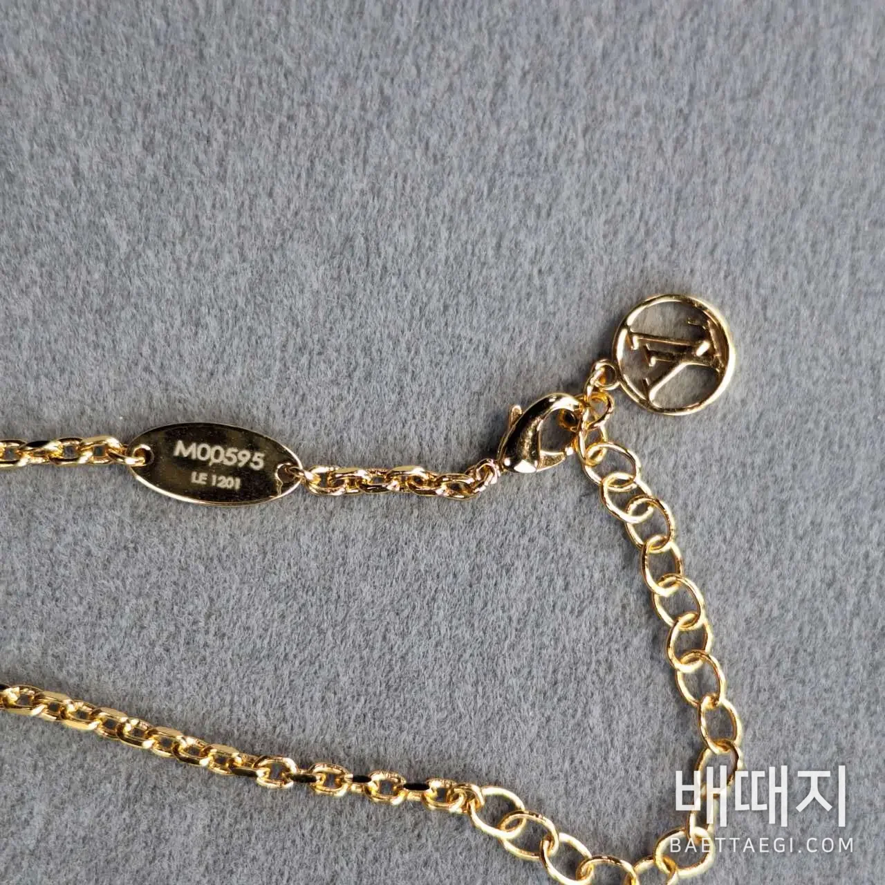 루이비통 MY LV 타이거 헤드 목걸이 검수사진 5
