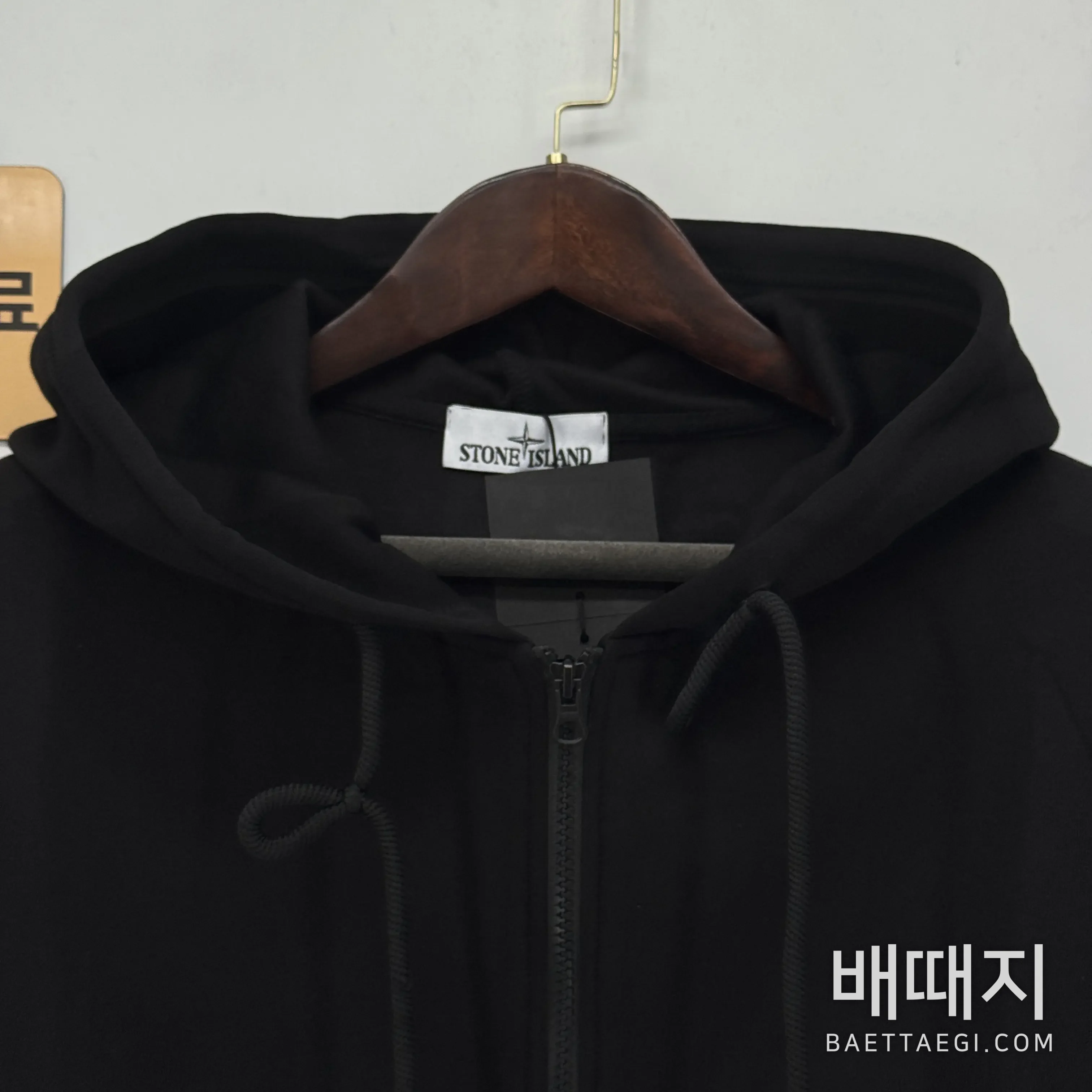 스톤아일랜드 더블 포켓 후드 맨투맨 자켓 207275 검수사진 4