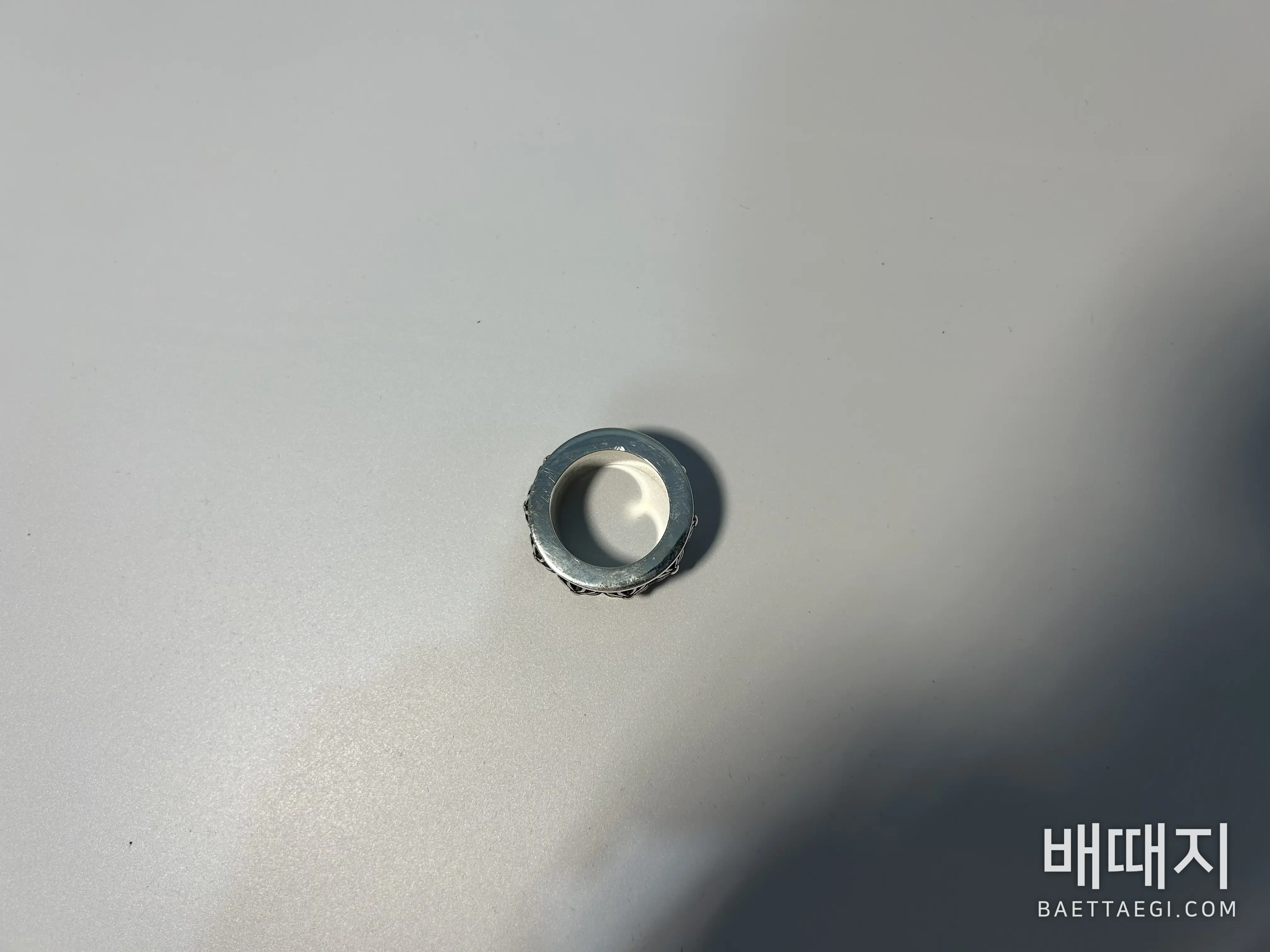 크롬하츠 회전 십자가 반지 63093 검수사진 3
