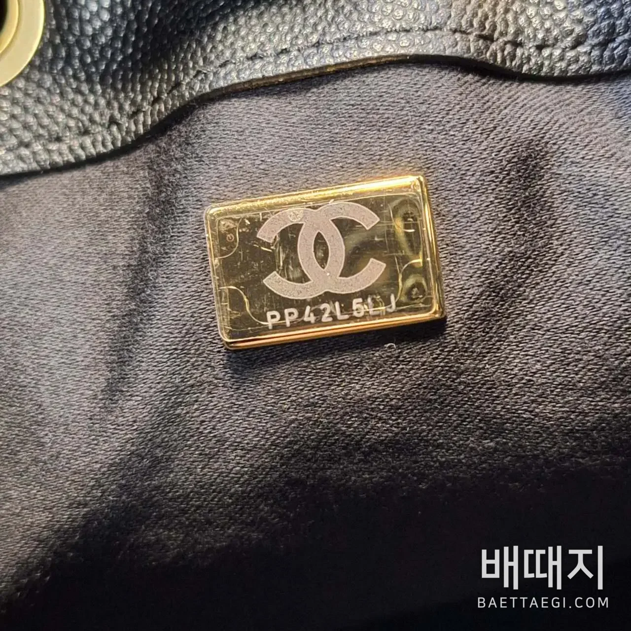 샤넬 캐비어 버킷백 193817 검수사진 20