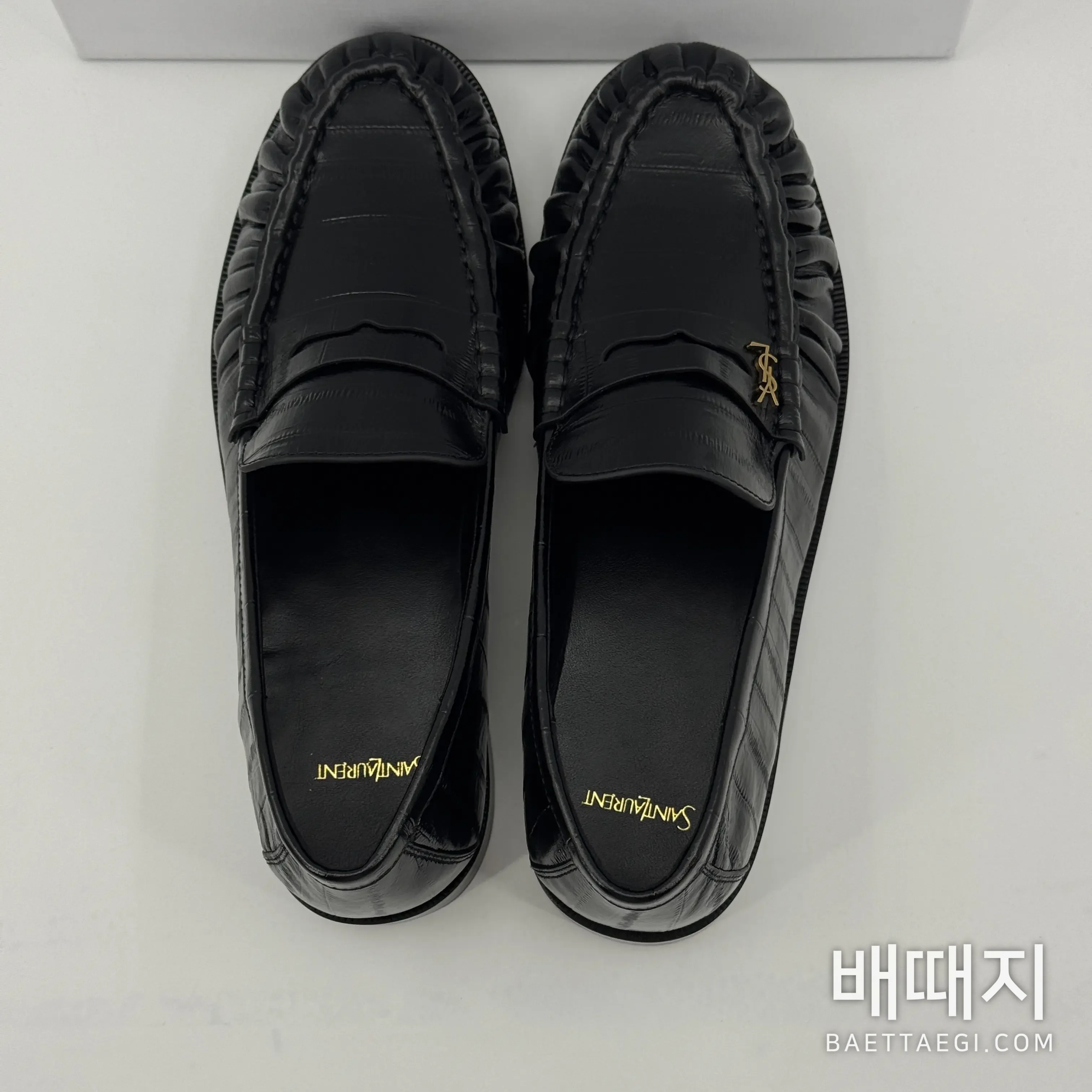 생로랑 남성 구두 로퍼 검수사진 3