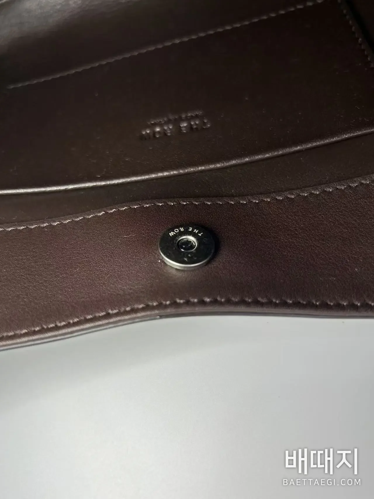 더로우 알마 바게뜨 dark brown 검수사진 5