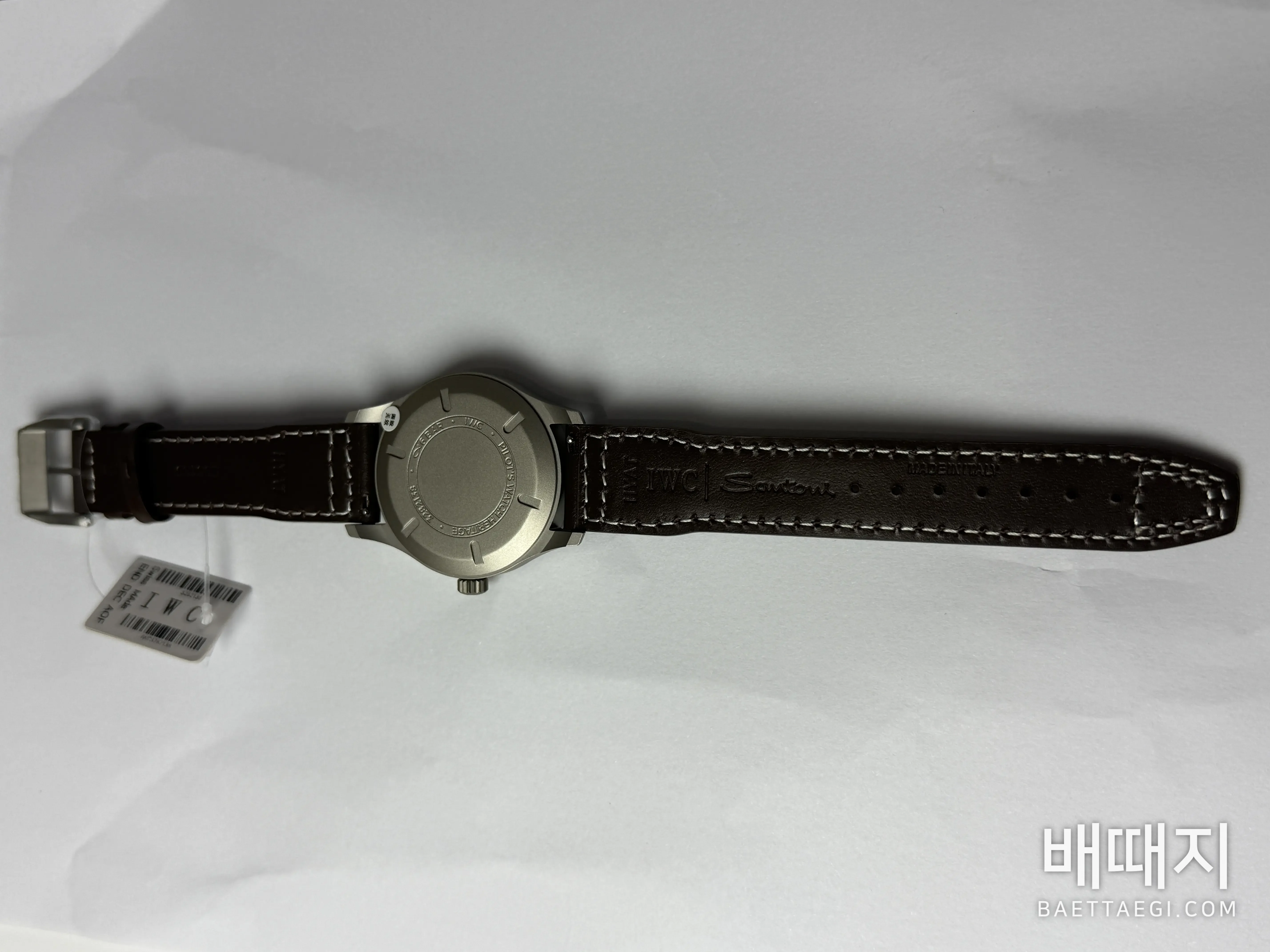 IWC 파일럿 마크 XVIII 티타늄 시계 IW327006 42502 검수사진 7
