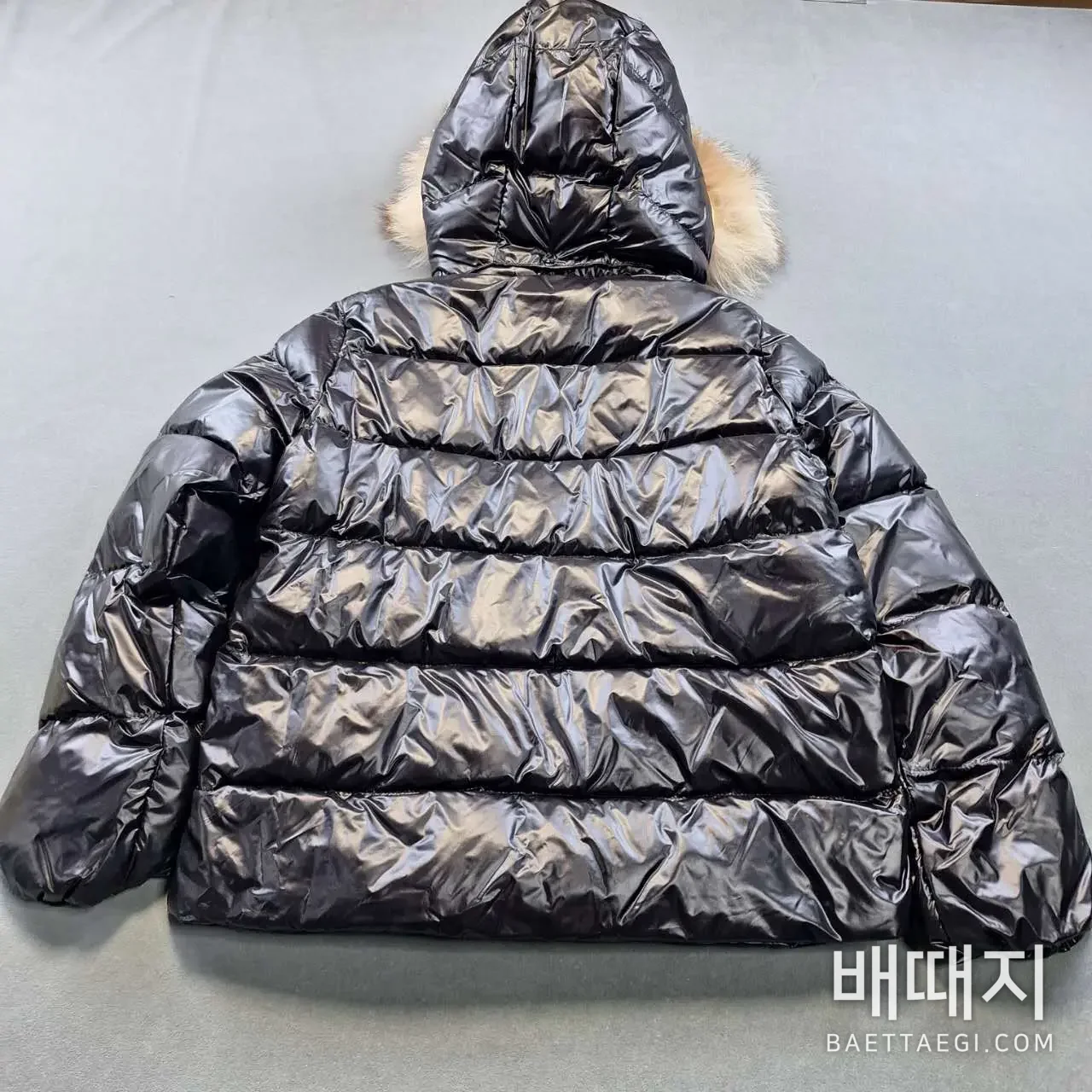 몽클레르 경량 나일론 다운 점퍼 키즈 자켓 검수사진 2