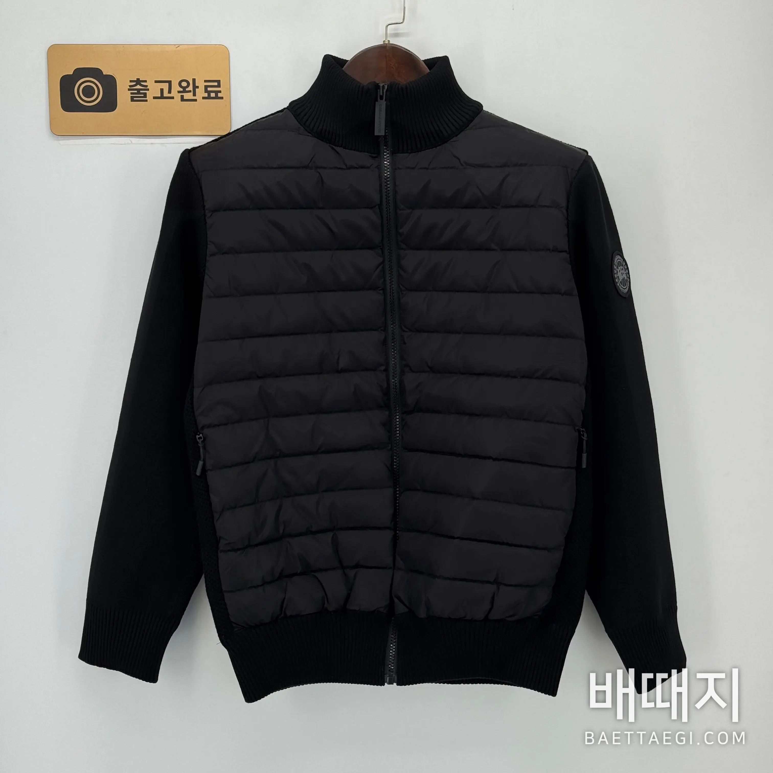 캐나다구스 [RF] 6830 블랙 205676 Canada Goose 6830 검수사진 1