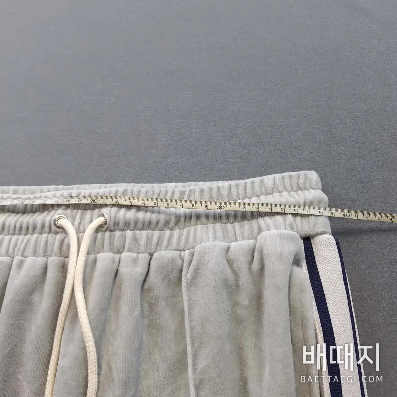 셀린느 개선문 자수 코튼 바지 165048 검수사진 8