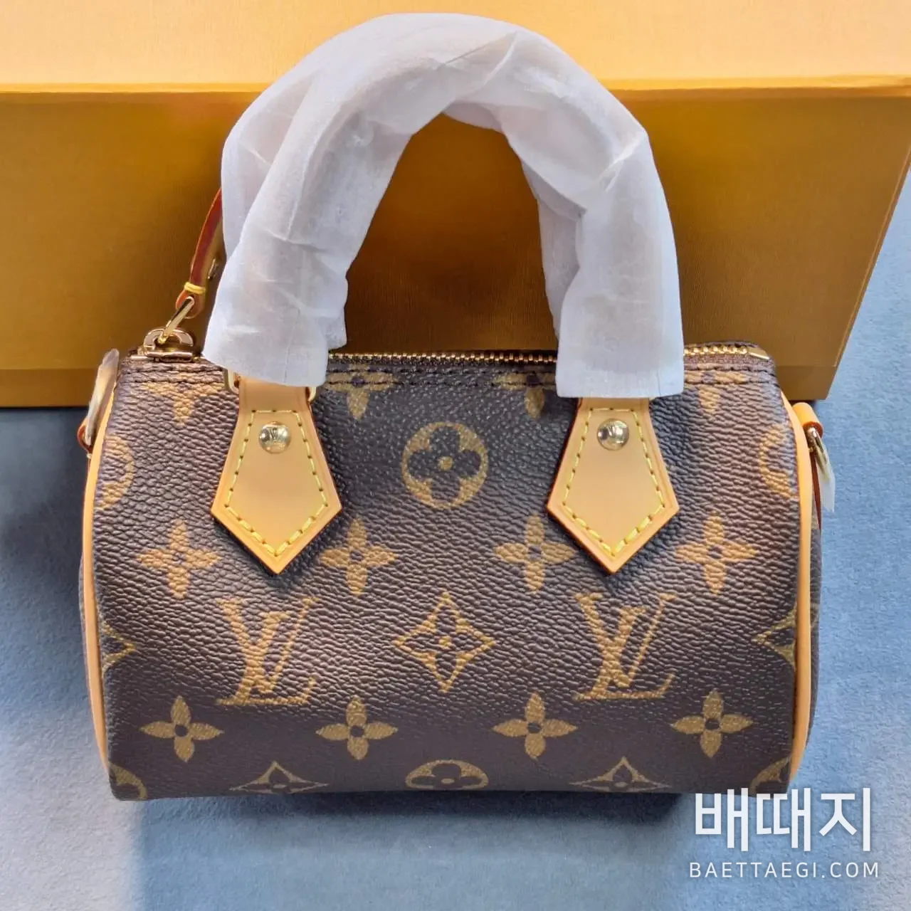 루이비통 모노그램 나노 스피디 필로우백 가방 108615 검수사진 4