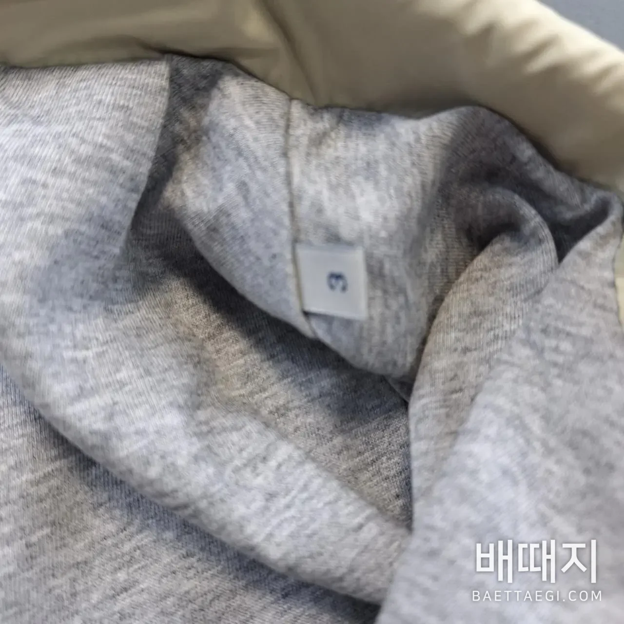 몽클레르 스탠드 카라 코튼 자켓 검수사진 4