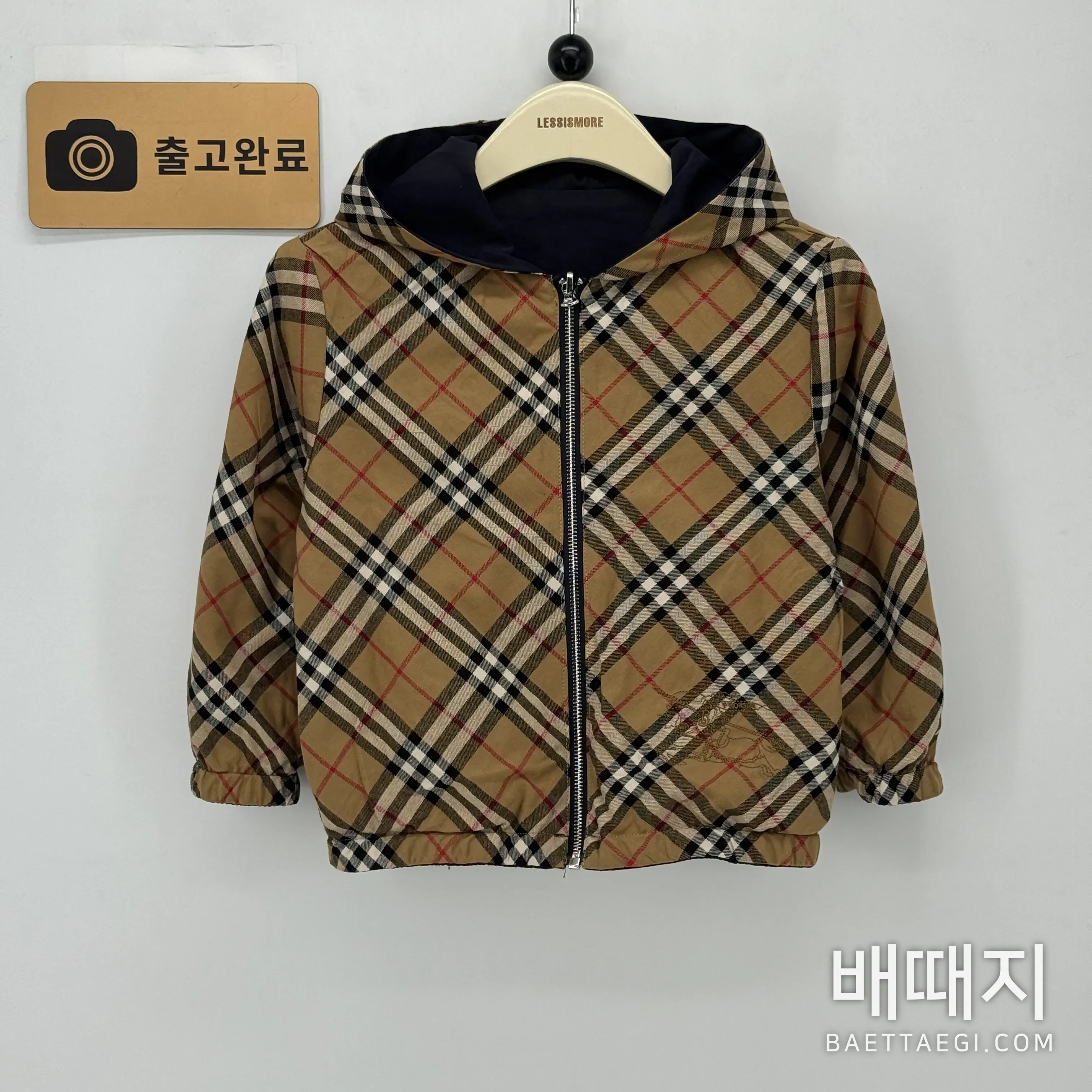 버버리 키즈 유니섹스 후드 재킷 세트 169831 검수사진 6