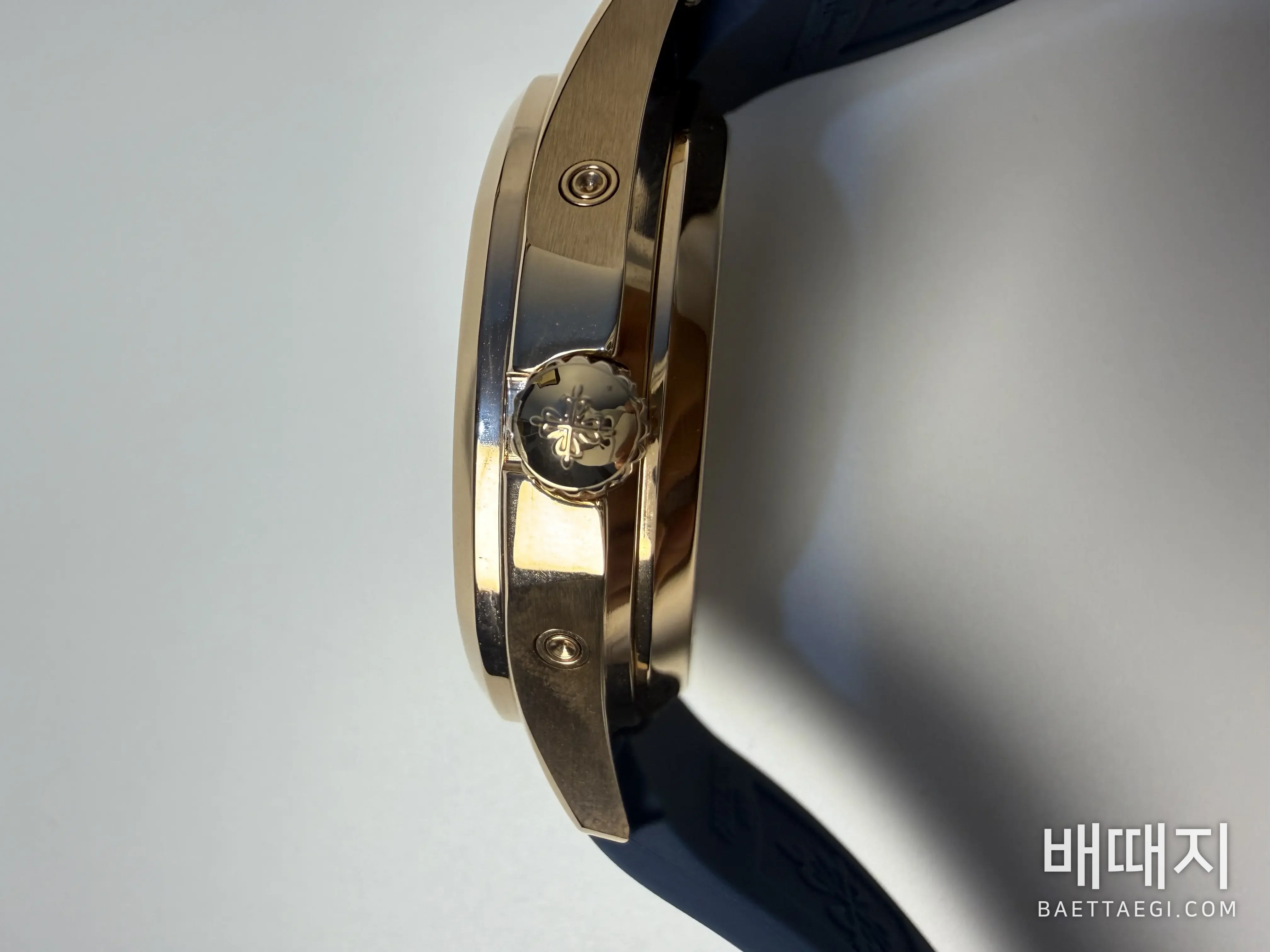 파텍필립 아쿠아넛 5261 R 다이아 자동 블루 다이얼 로즈골드 3K 공장 레플리카 43970 Patek Philippe 검수사진 8