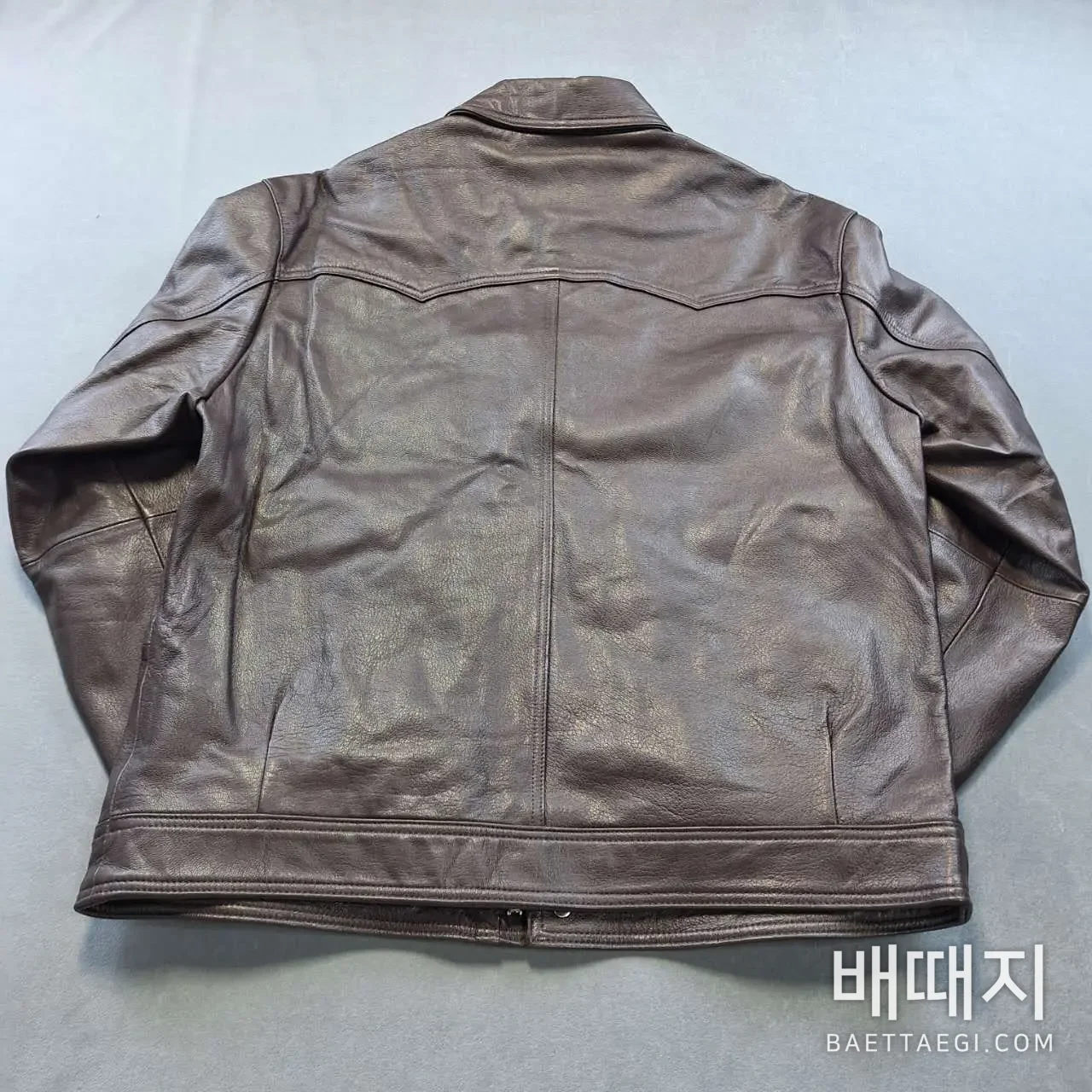 에르메스 빈티지 램스킨 남성 가죽 자켓 검수사진 2