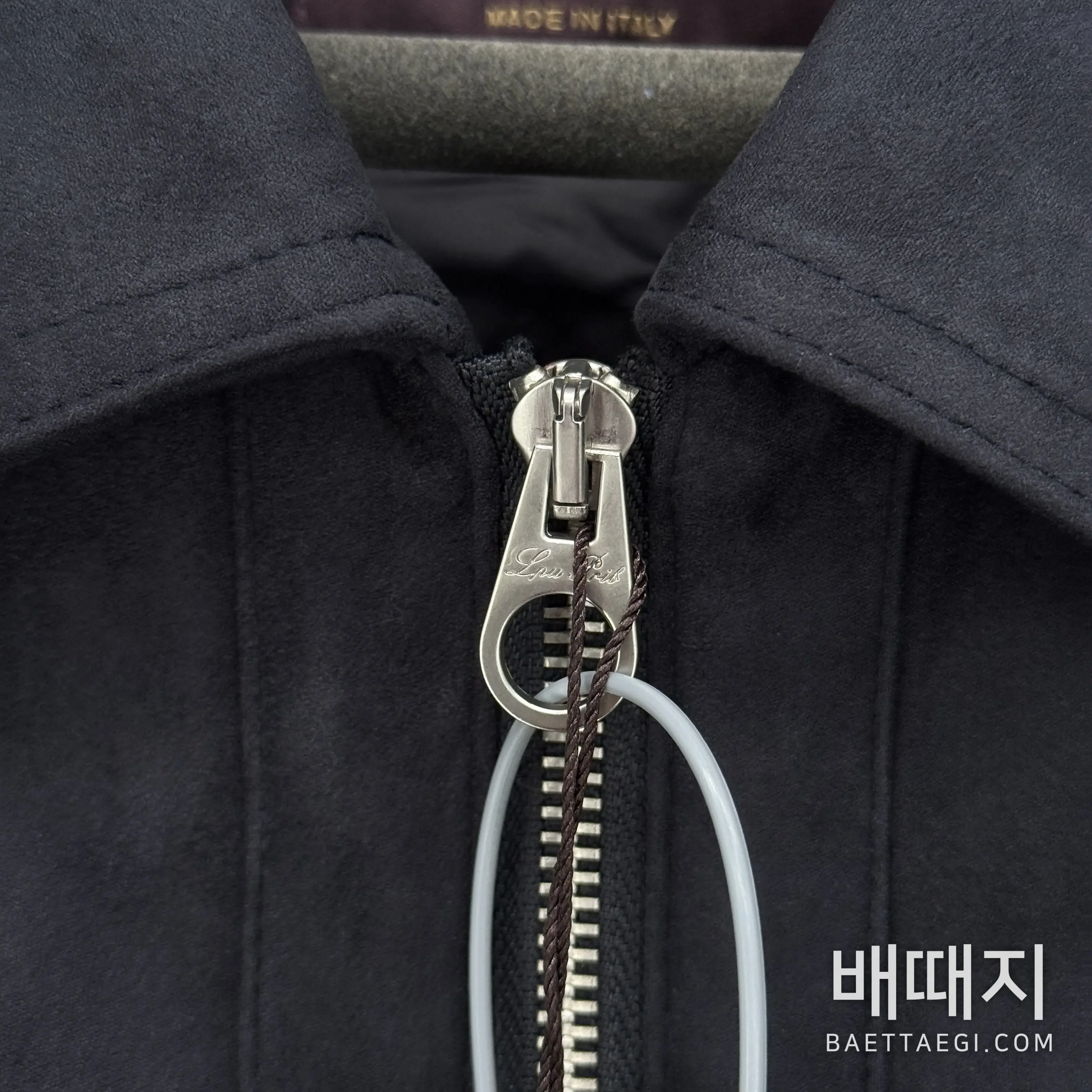로로피아나 스웨이드 카라 다운 자켓 187752 검수사진 3
