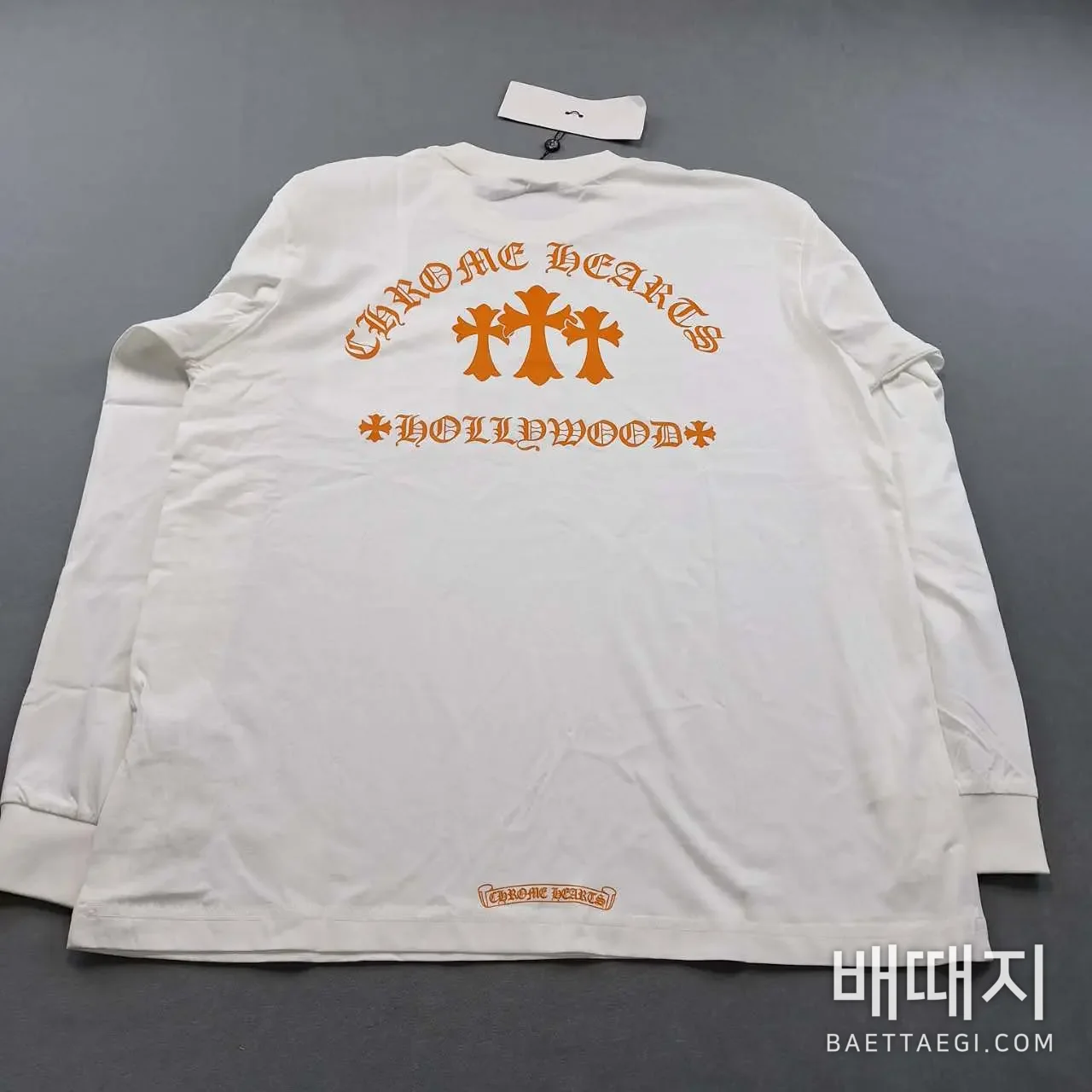 크롬하츠 오렌지 스리 크로스 남성 긴팔 159829 검수사진 3