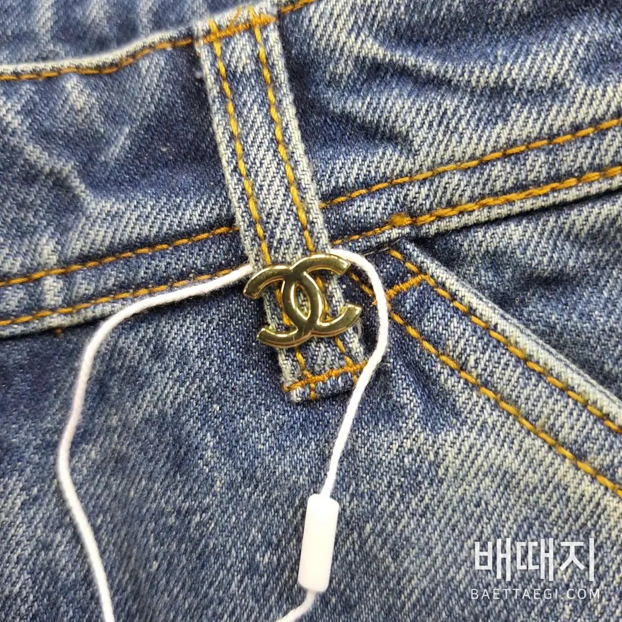 샤넬 데님 여성 바지 199449 검수사진 5
