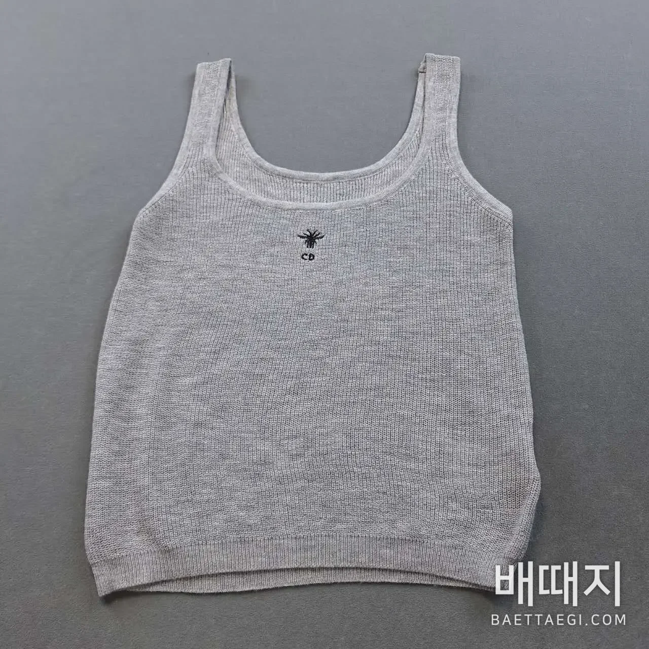 디올 니트 베스트 가디건 투피스 세트 검수사진 2