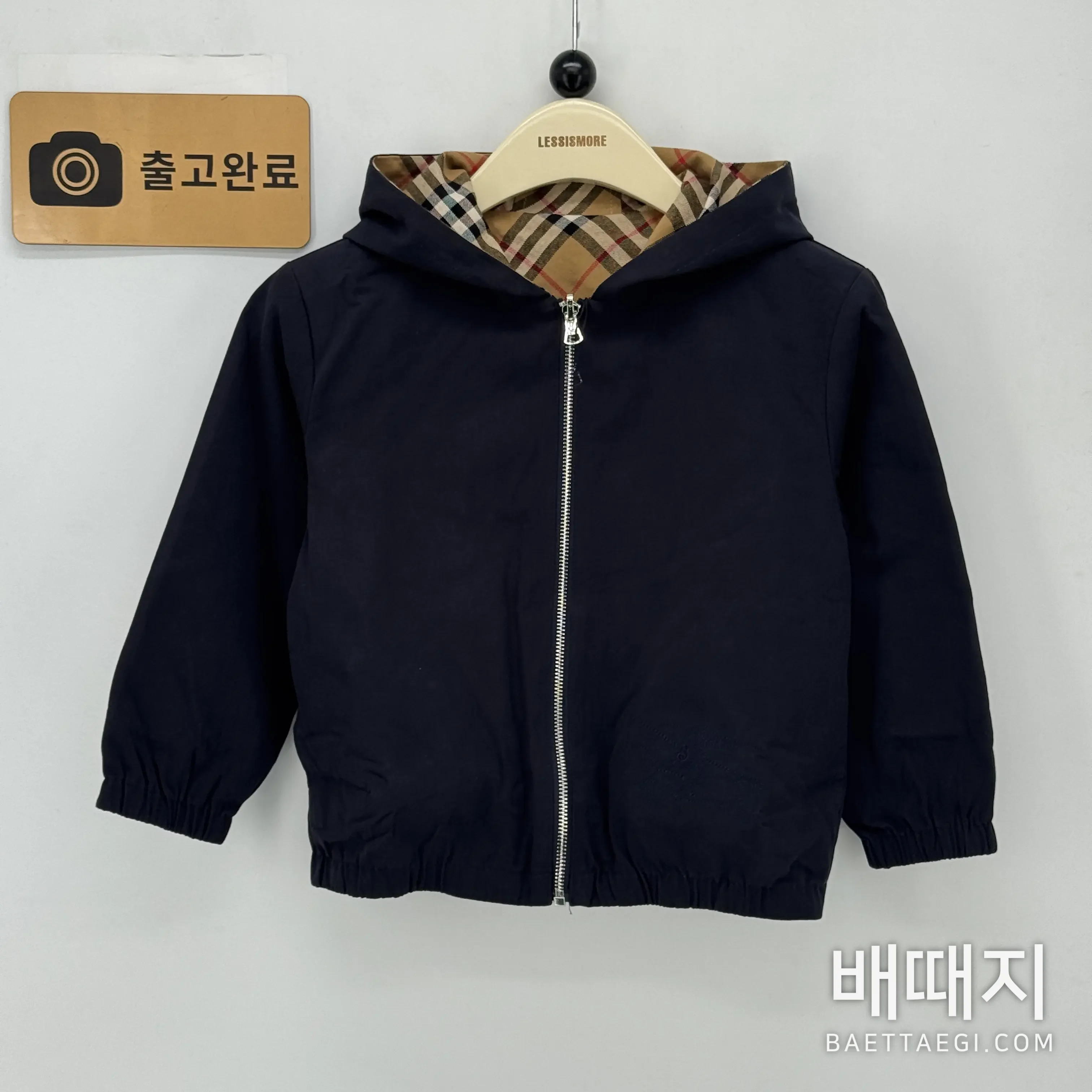 버버리 키즈 유니섹스 후드 재킷 세트 169831 검수사진 1