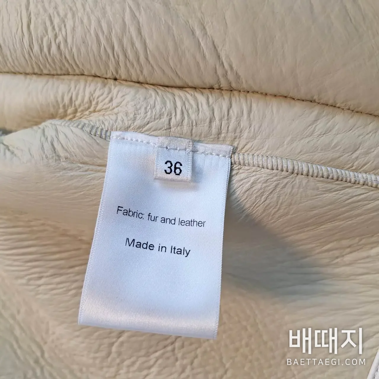 브루넬로쿠치넬리 양가죽 모피 여성 자켓 206296 검수사진 7