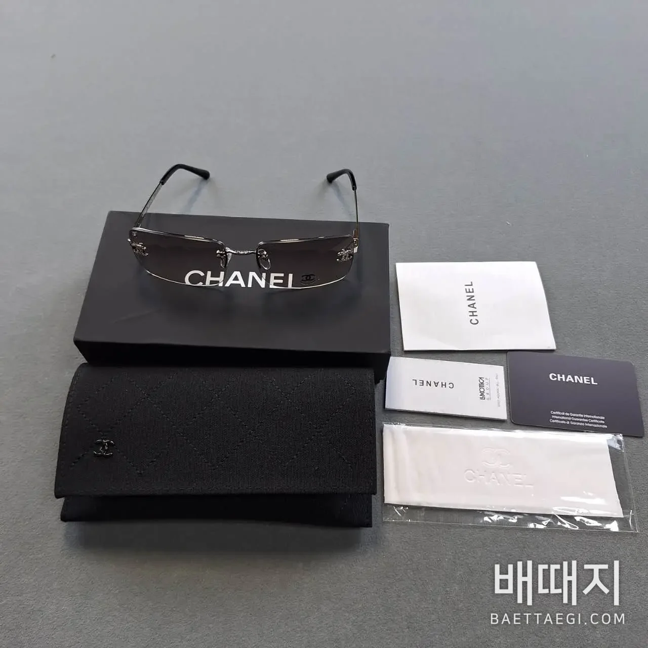 샤넬 CH4104-B 선글라스 -B 검수사진 2