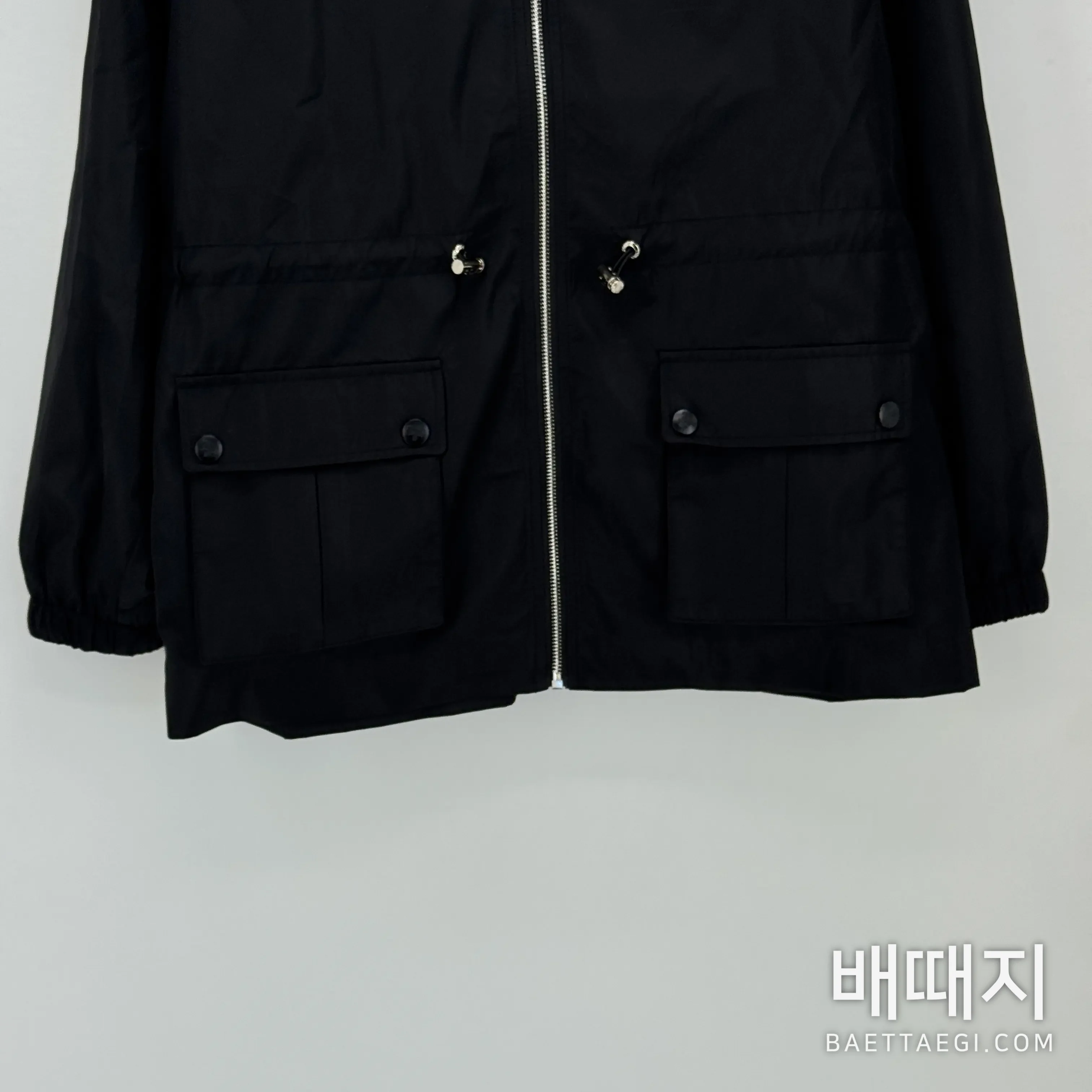 프라다 후드 드로스트링 여성 자켓 164663 검수사진 2