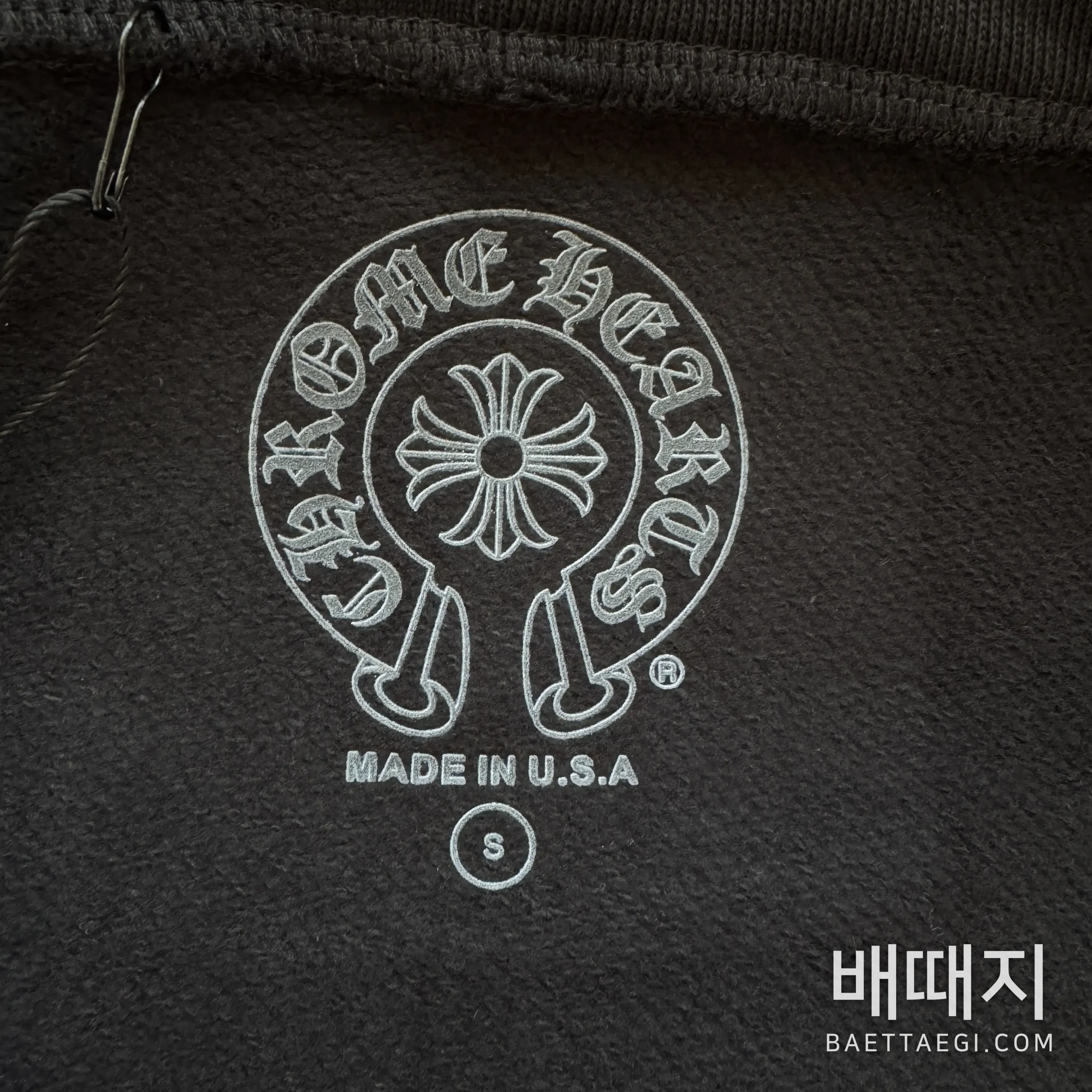 크롬하츠 남성 지퍼 후드 163447 검수사진 2